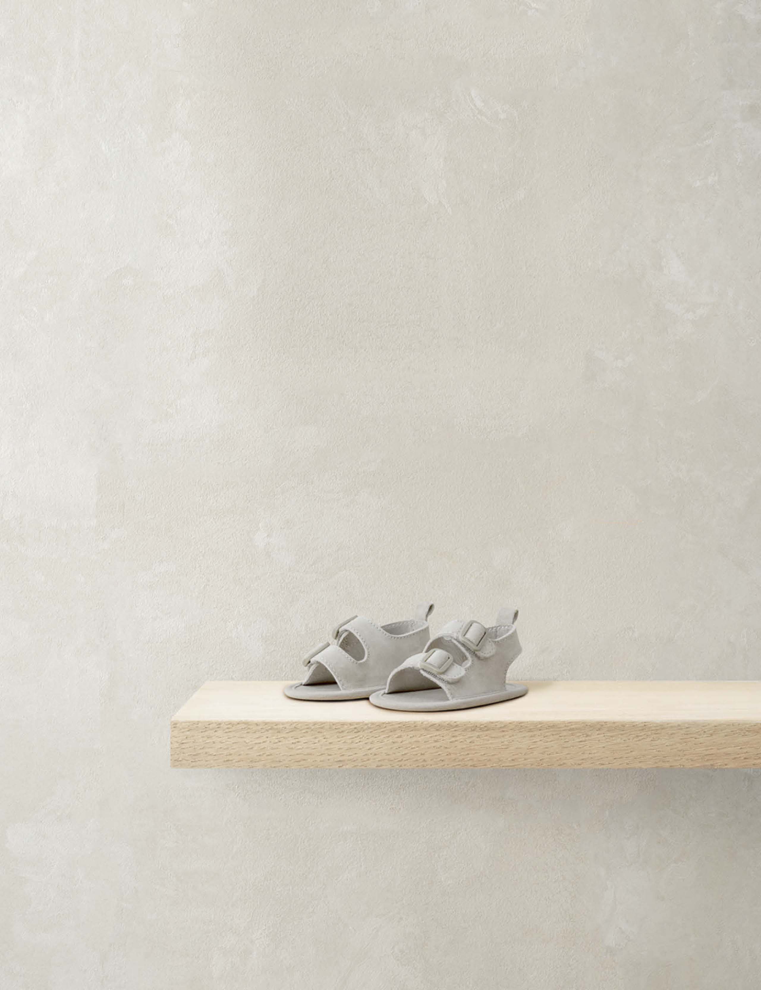 Baby Suede Riptape Pram Shoe Sandals (0-12 Mths)