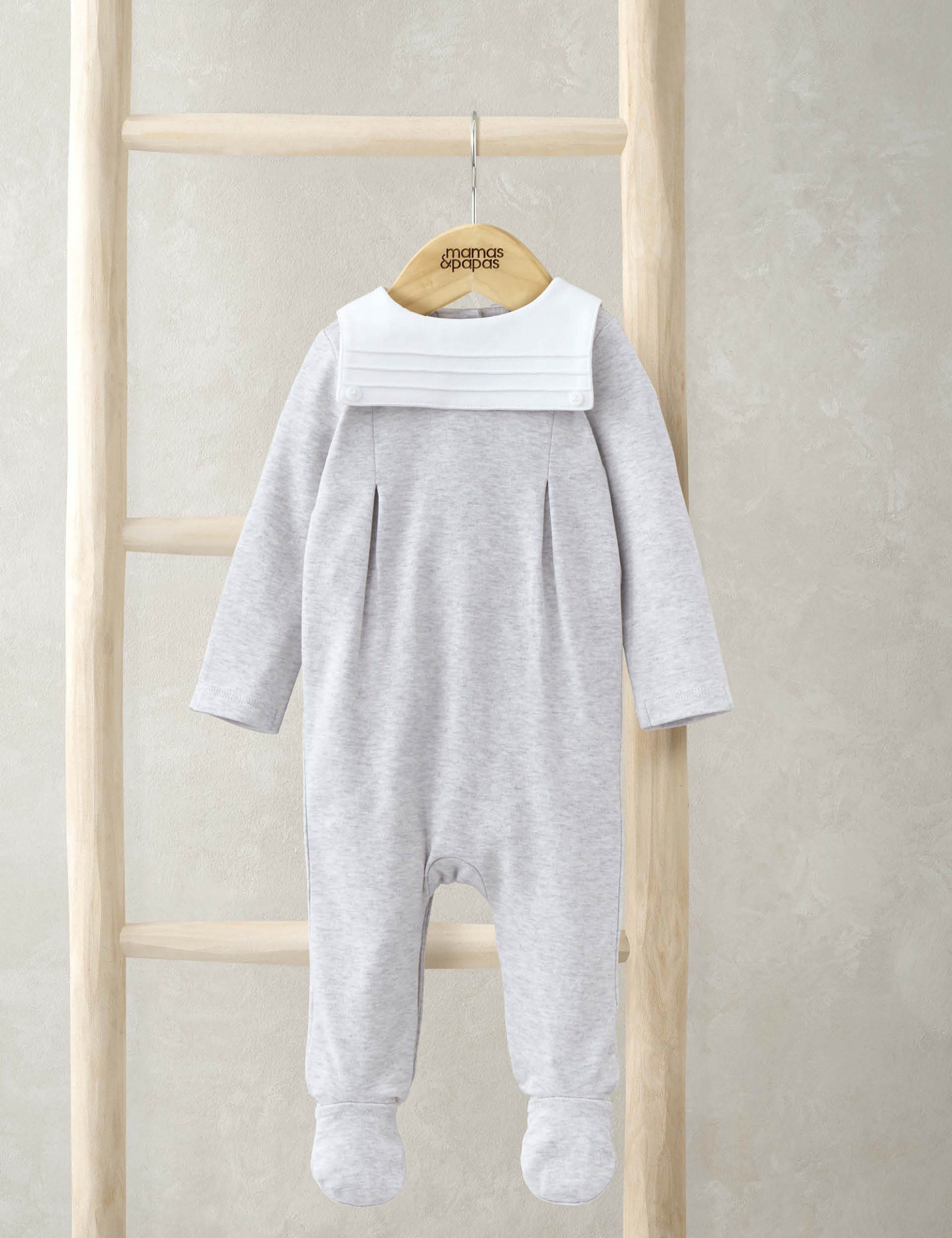 Pure Cotton Sleepsuit (0-6 Mths)