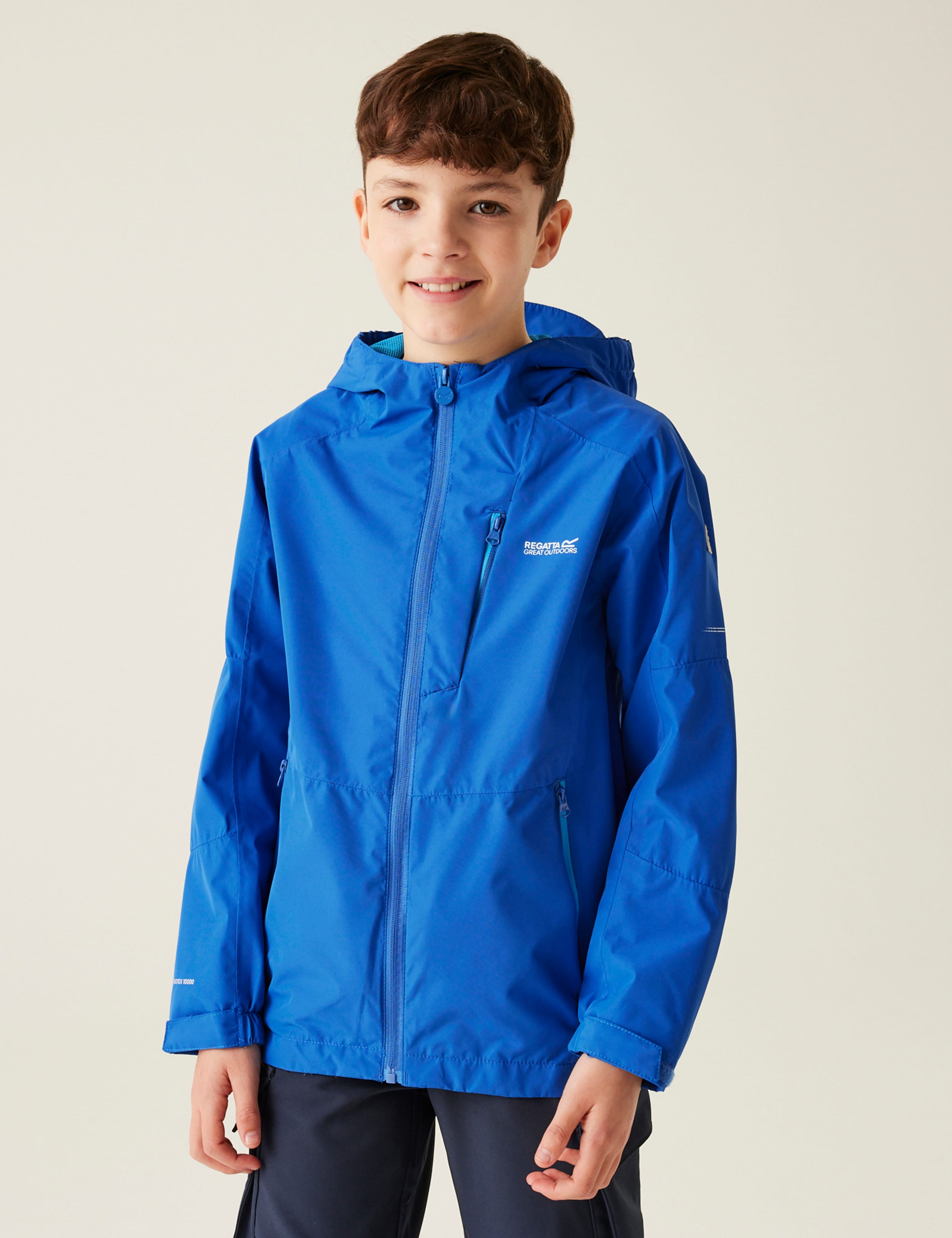 Calderdale III Hooded Raincoat (3-14 Yrs)