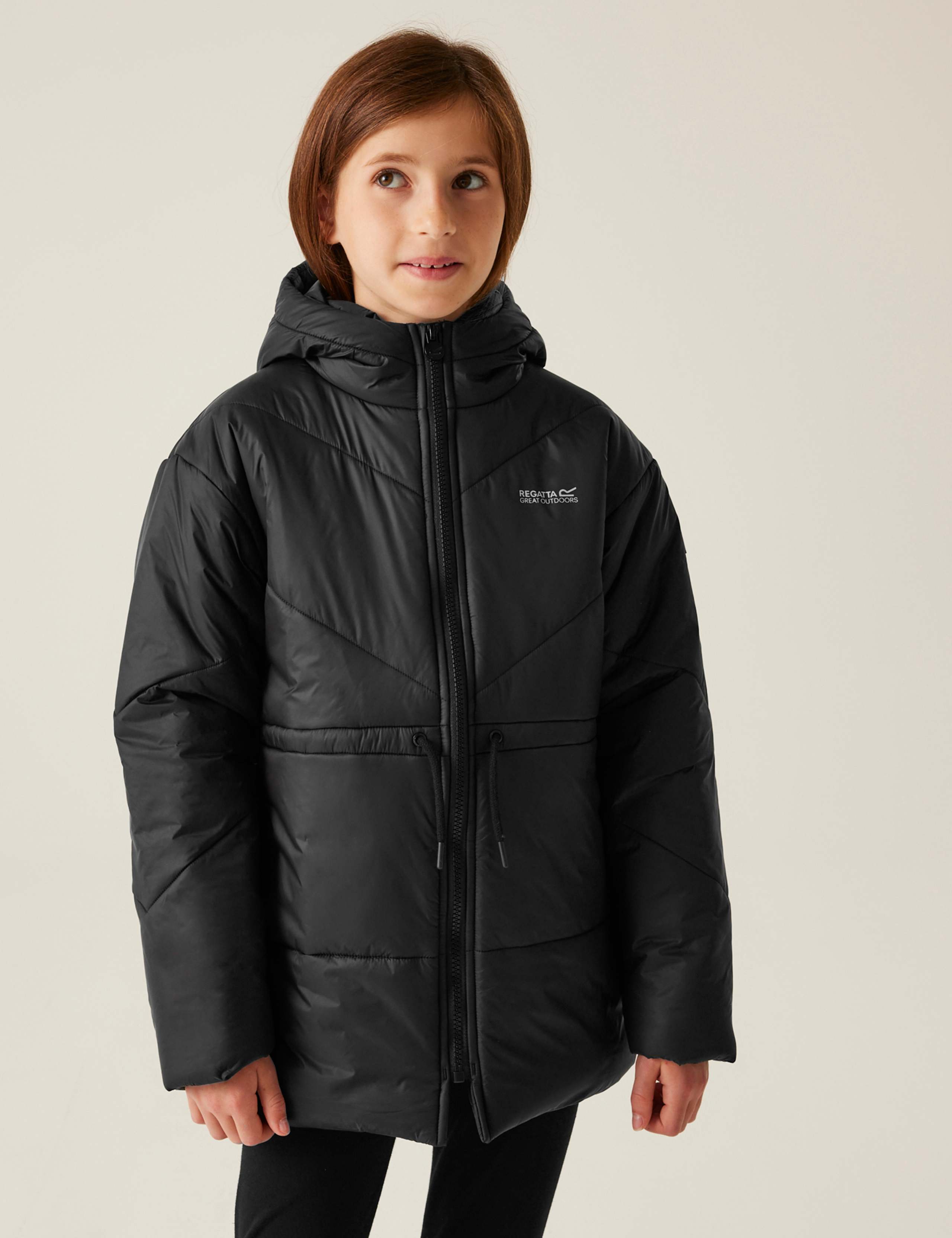 Junior Rurie Hooded Padded Jacket (3-14 Yrs)