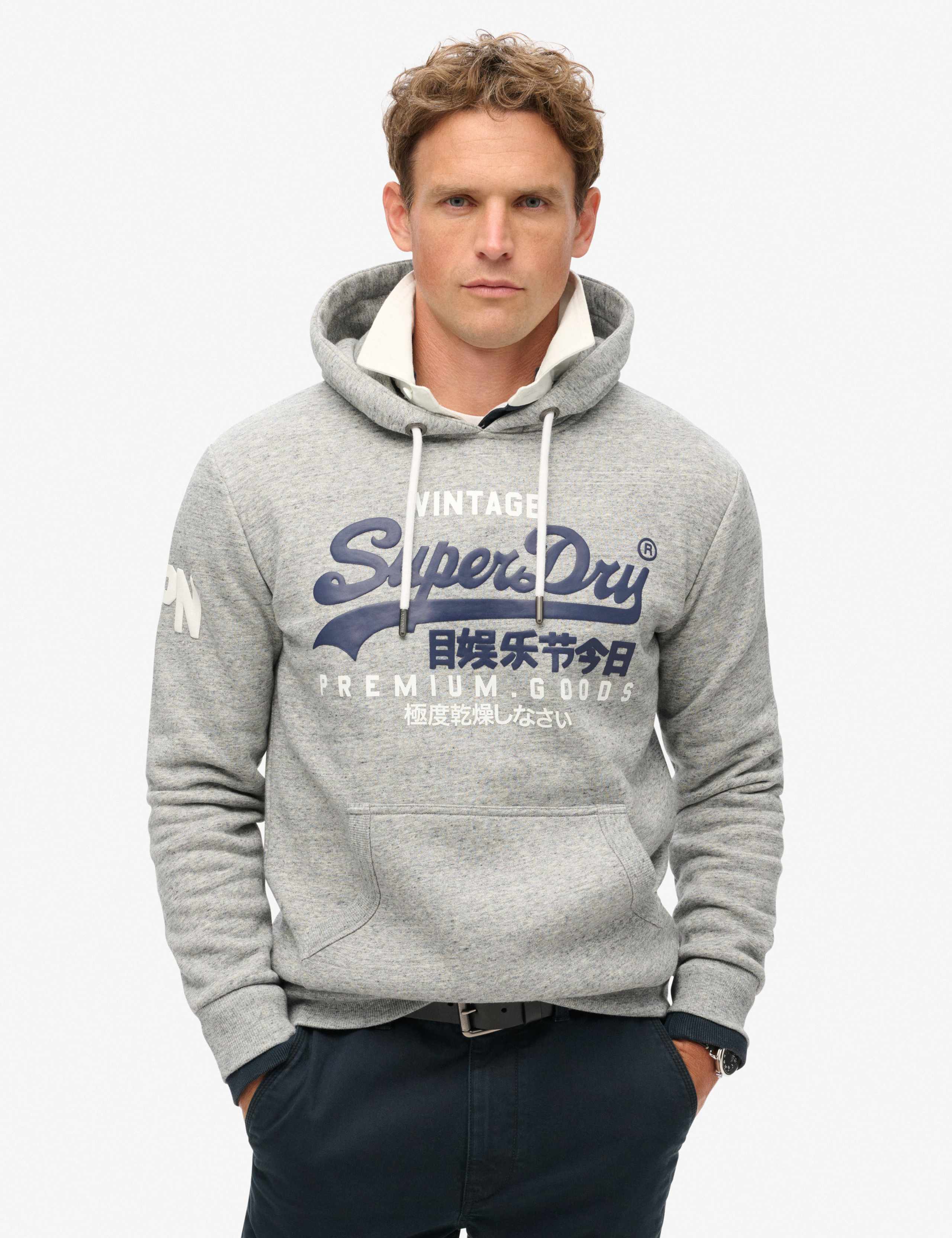 Cotton Rich Logo Hoodie