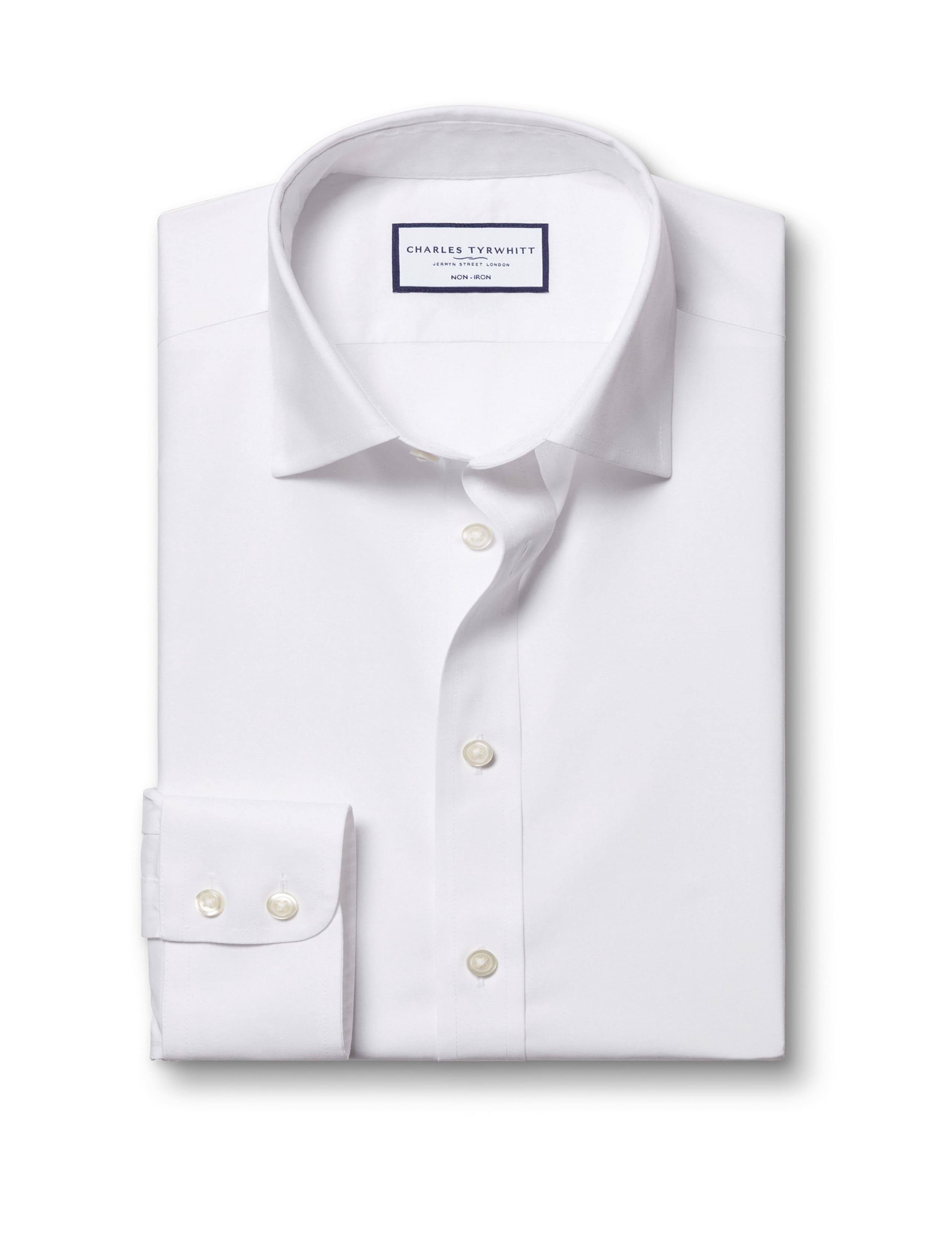 Slim Fit Non Iron Pure Cotton Shirt
