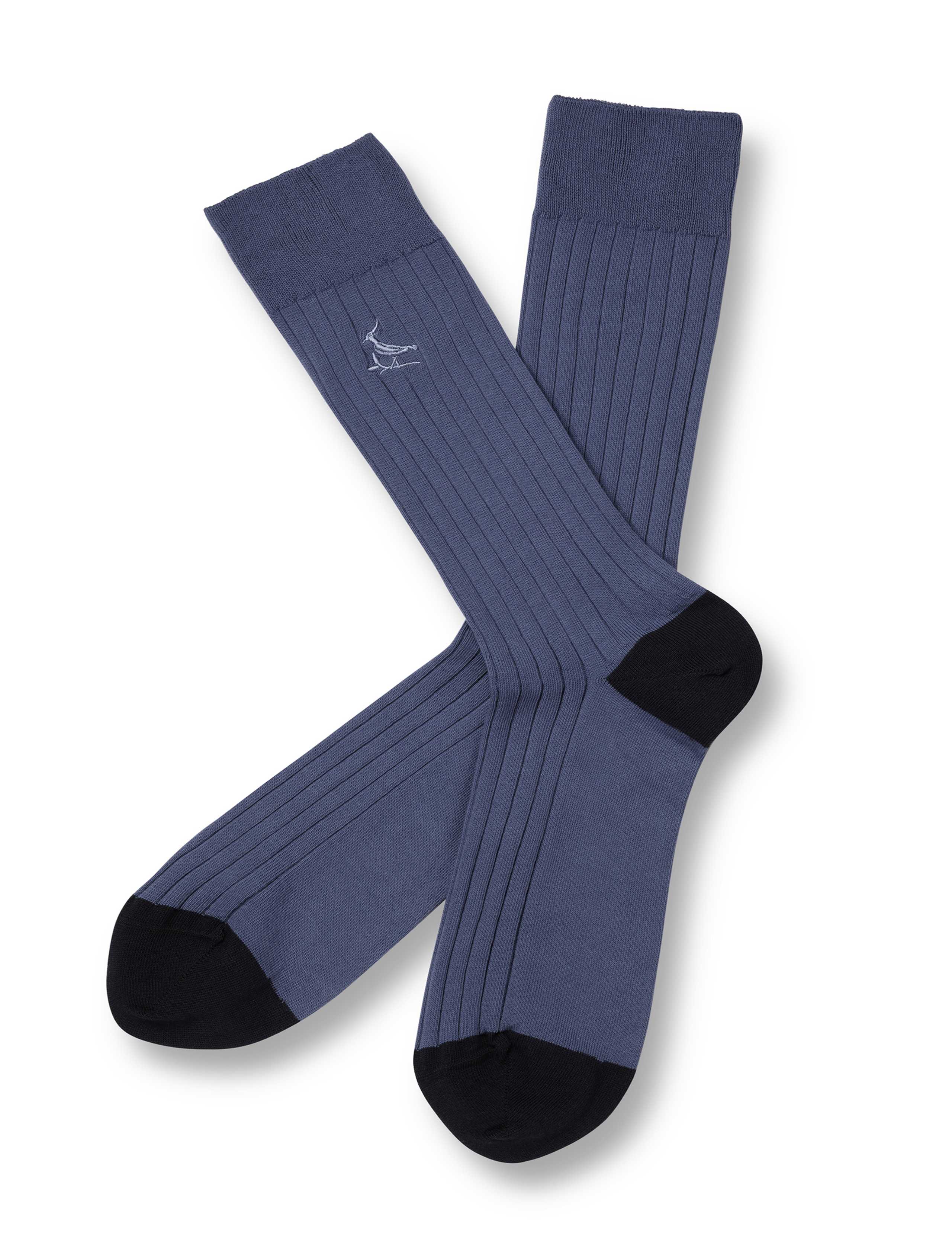 Cotton Rich Ribbed Socks