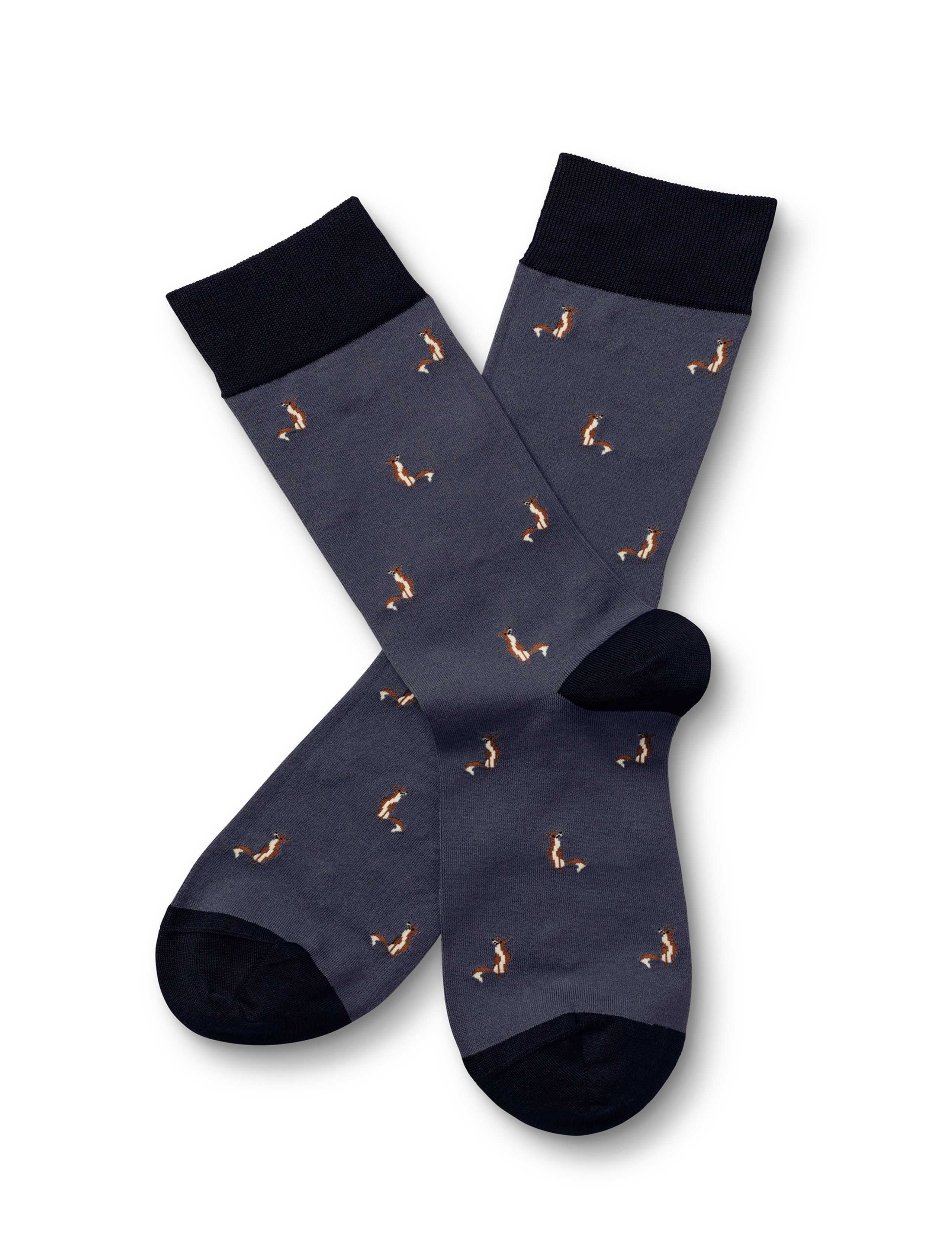 Fox Cotton Rich Socks