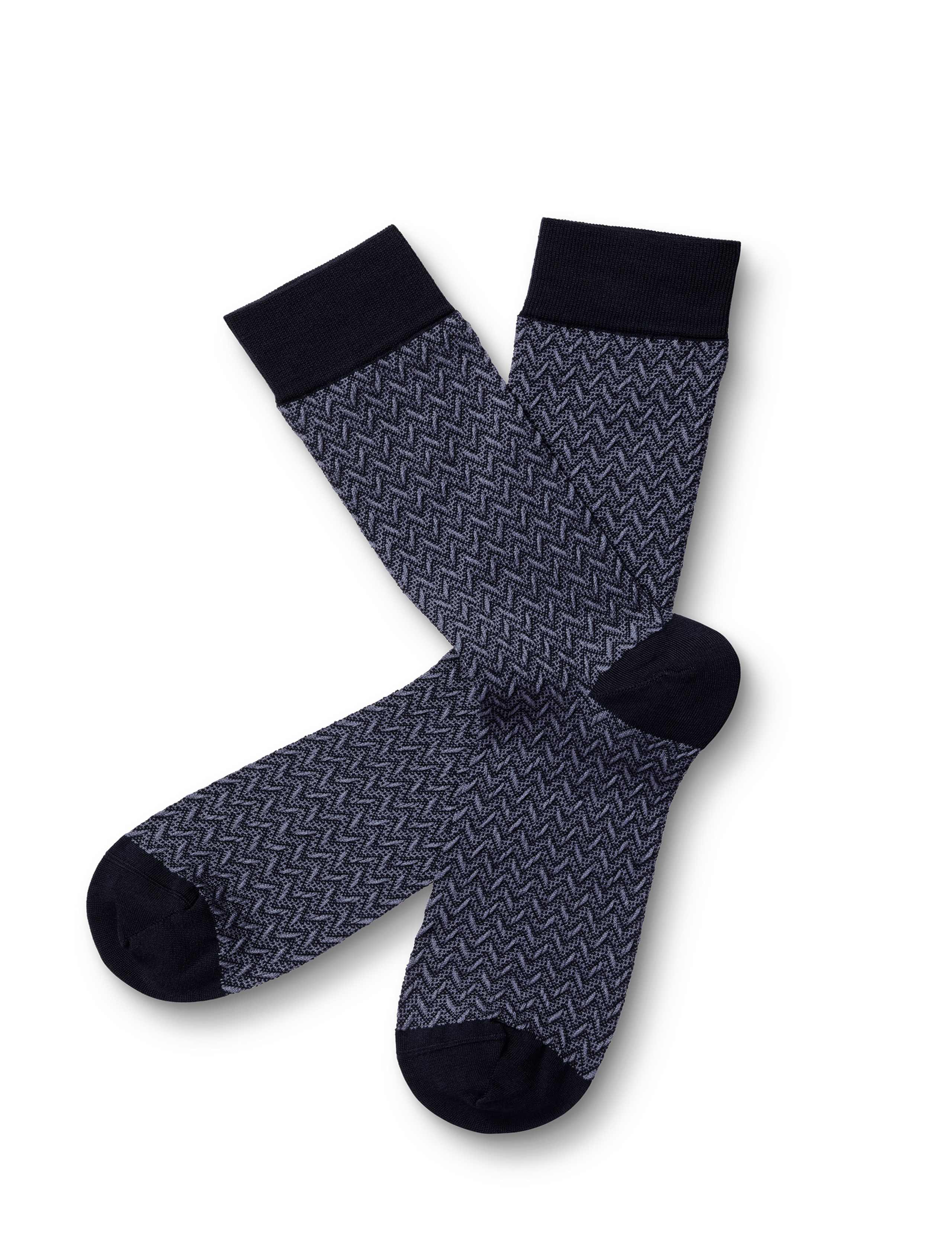 Herringbone Cotton Rich Socks