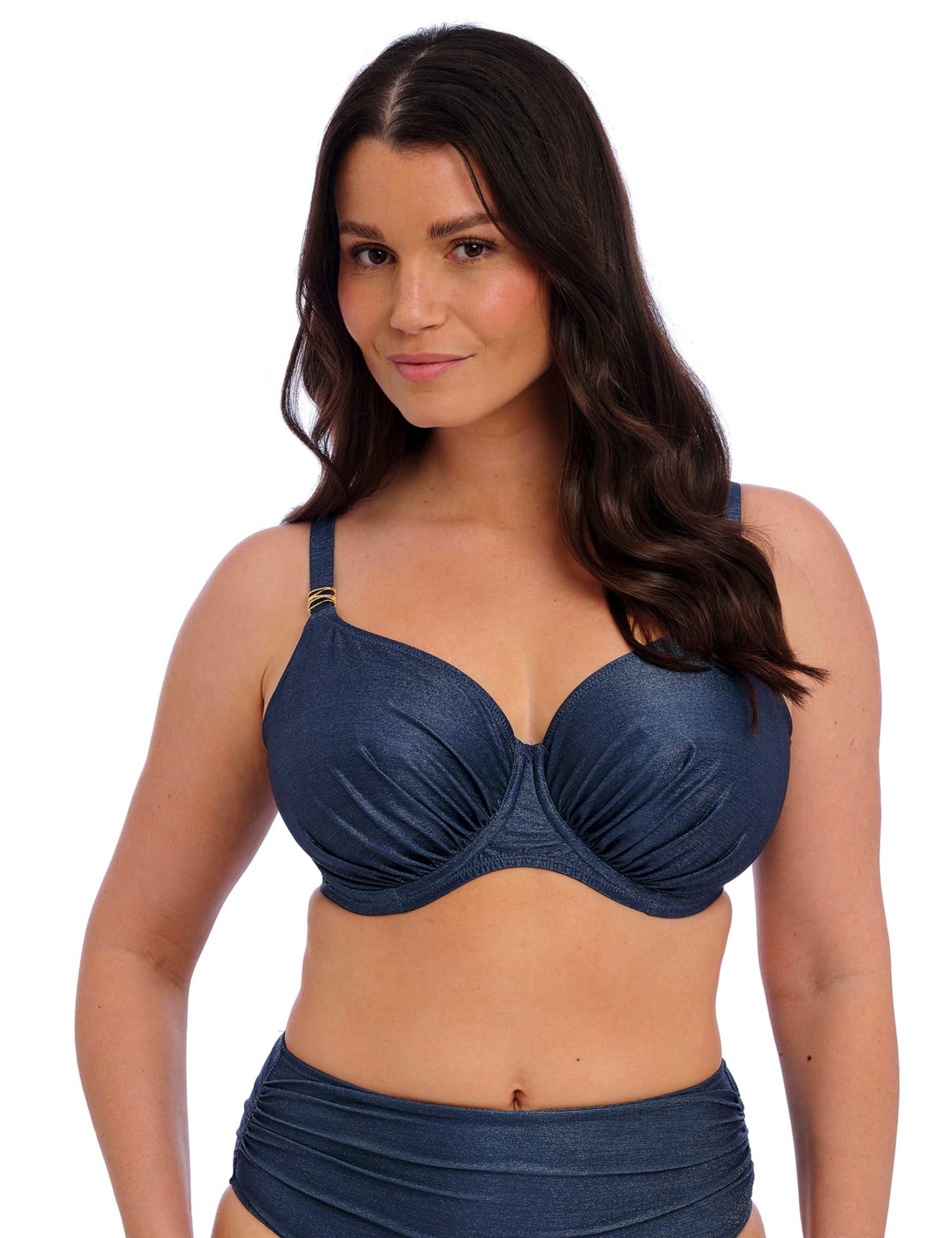 Paros Coast Gathered Wired Bikini Top