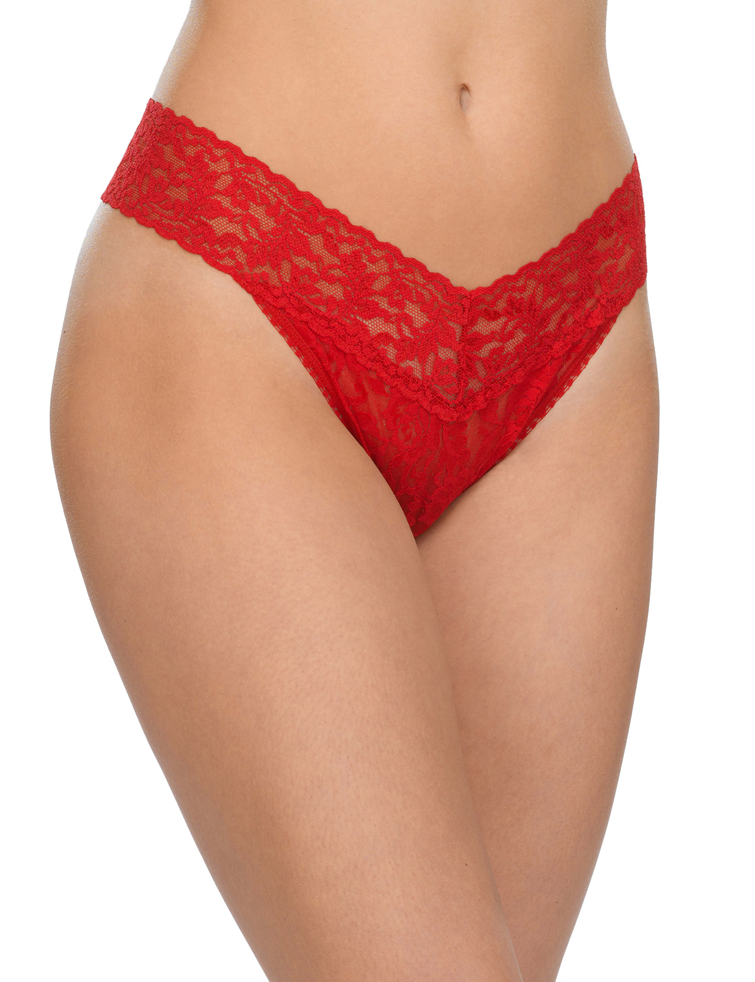 Original Rise Signature Lace Thong