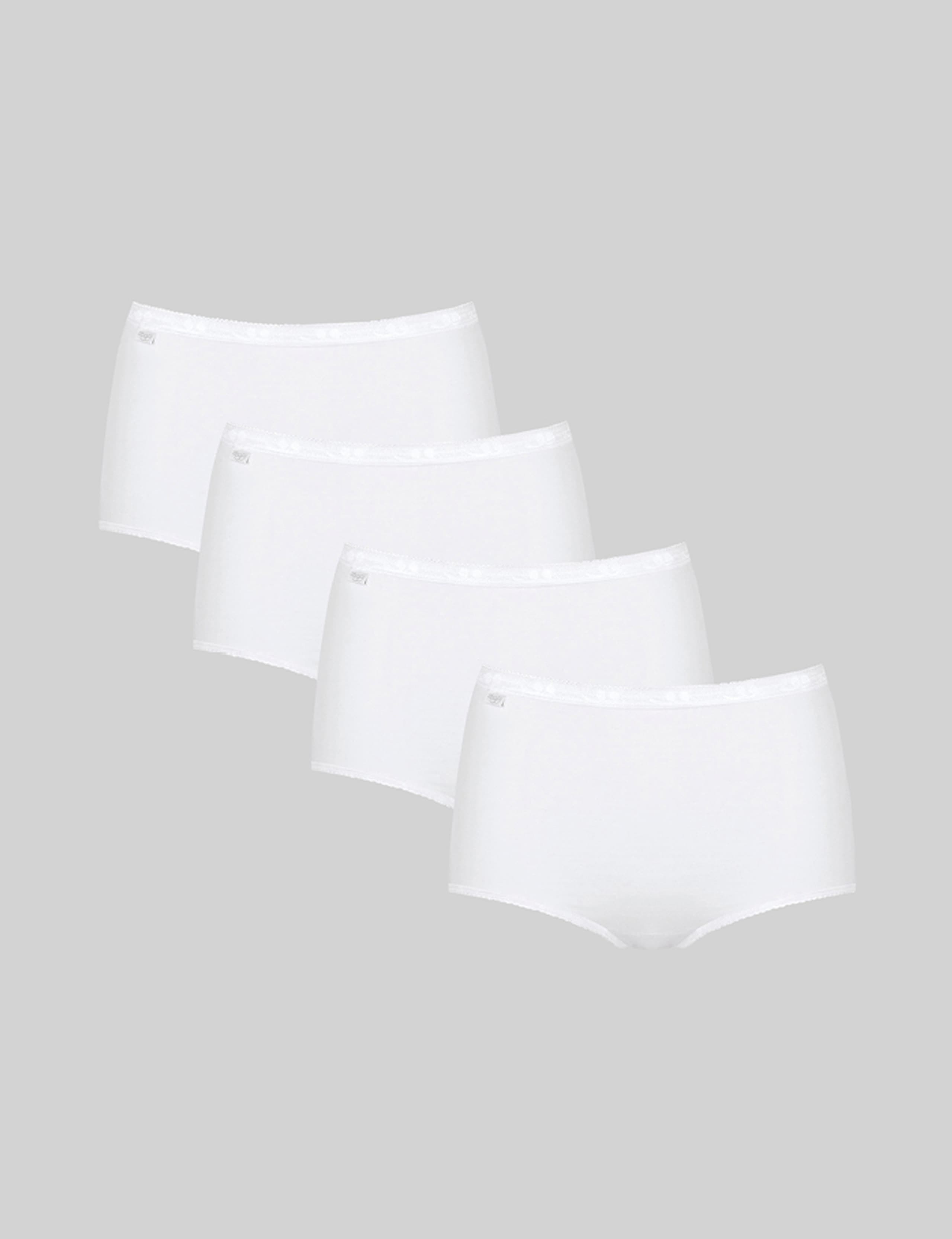 4pk Basic+ Maxi Cotton Rich Full Briefs