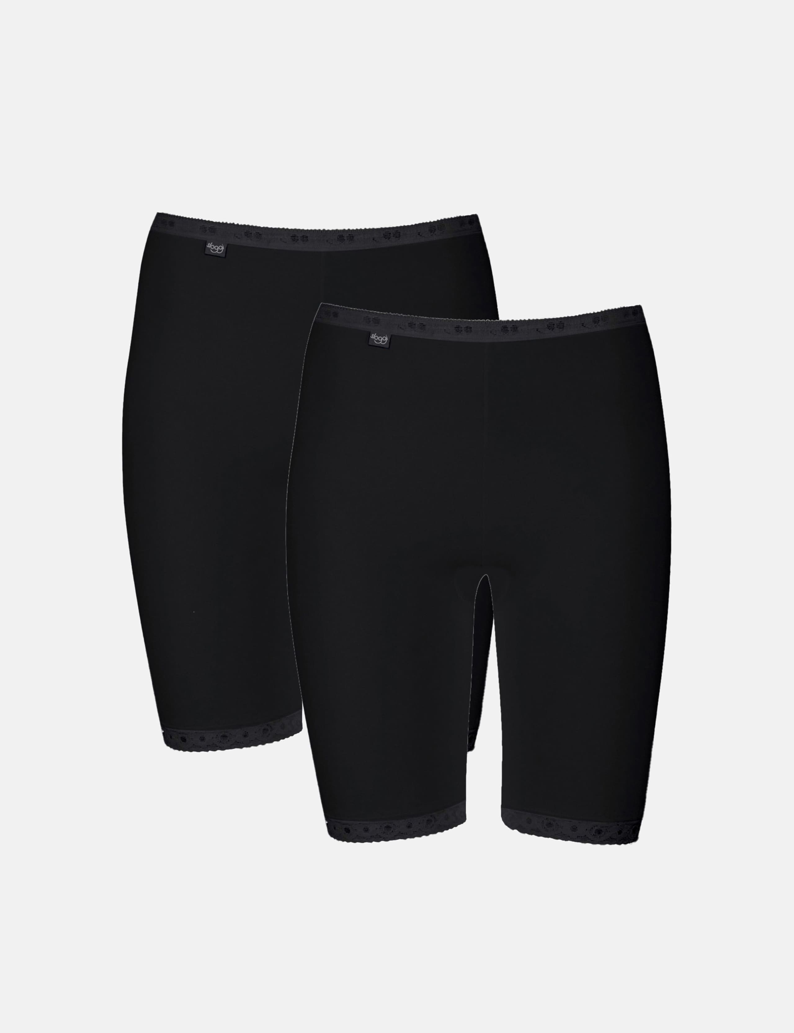 2pk Basic+ Long High Rise Shorts
