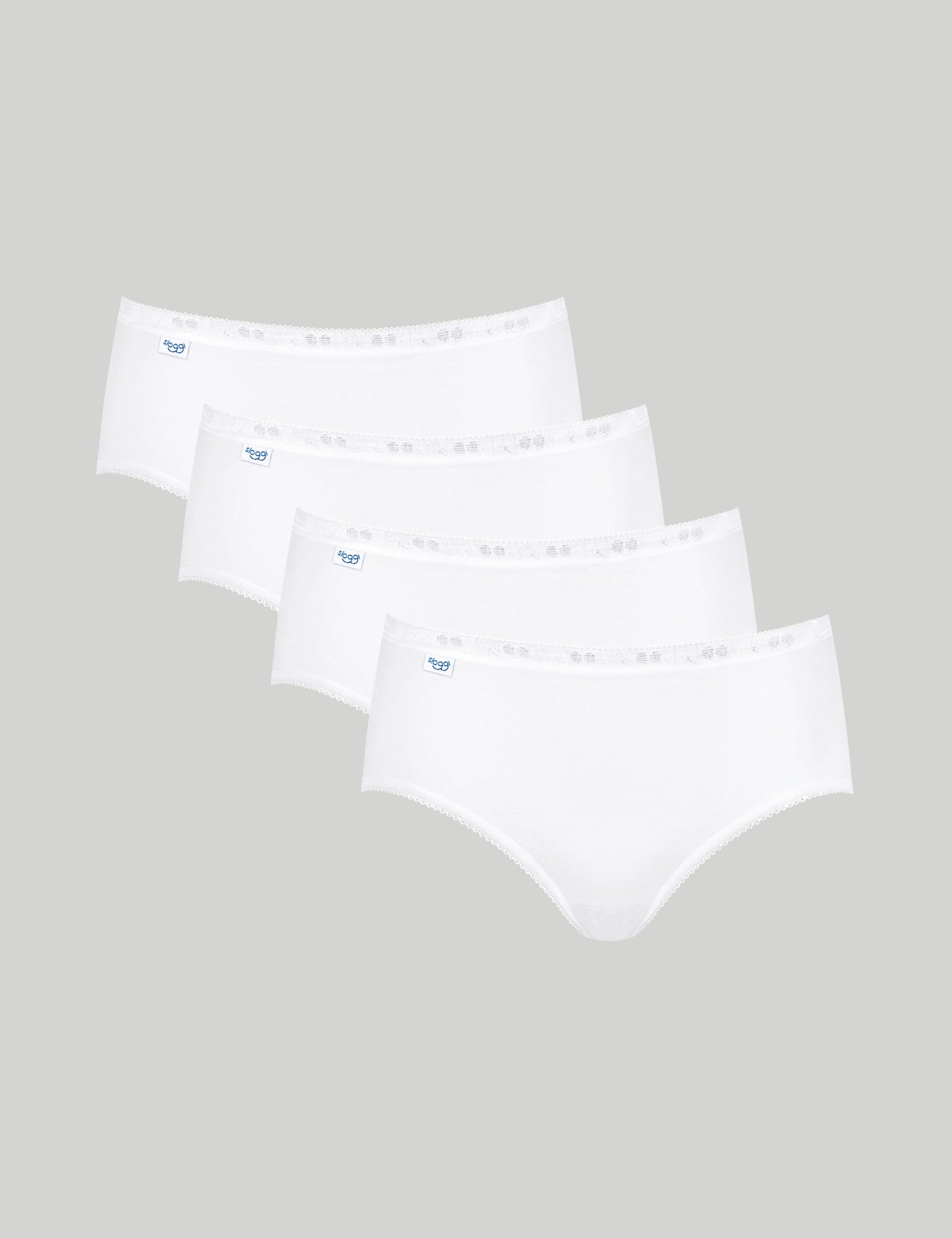 4pk Basic+ Cotton Rich Full Briefs