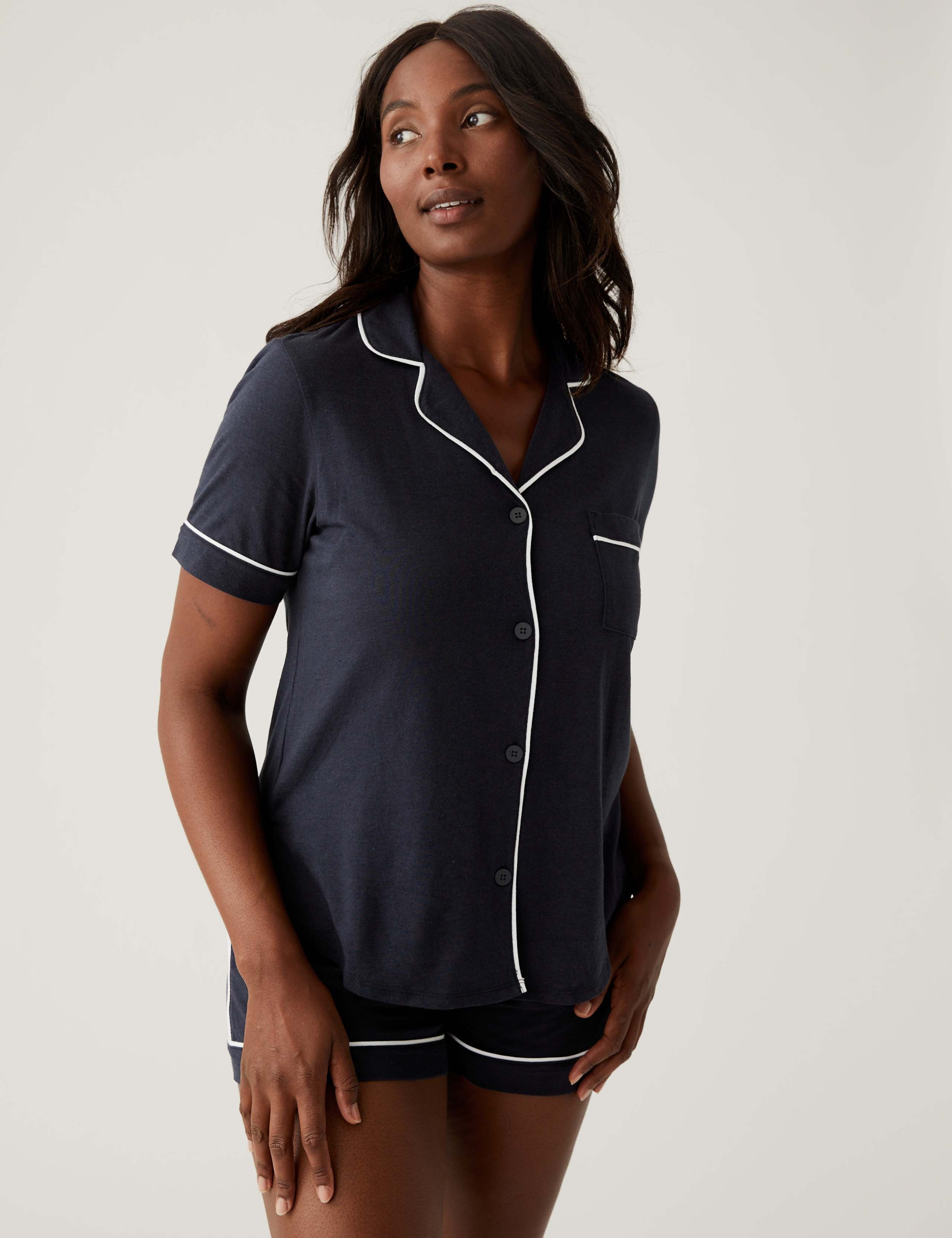 Cotton Rich Shortie Pyjama Set