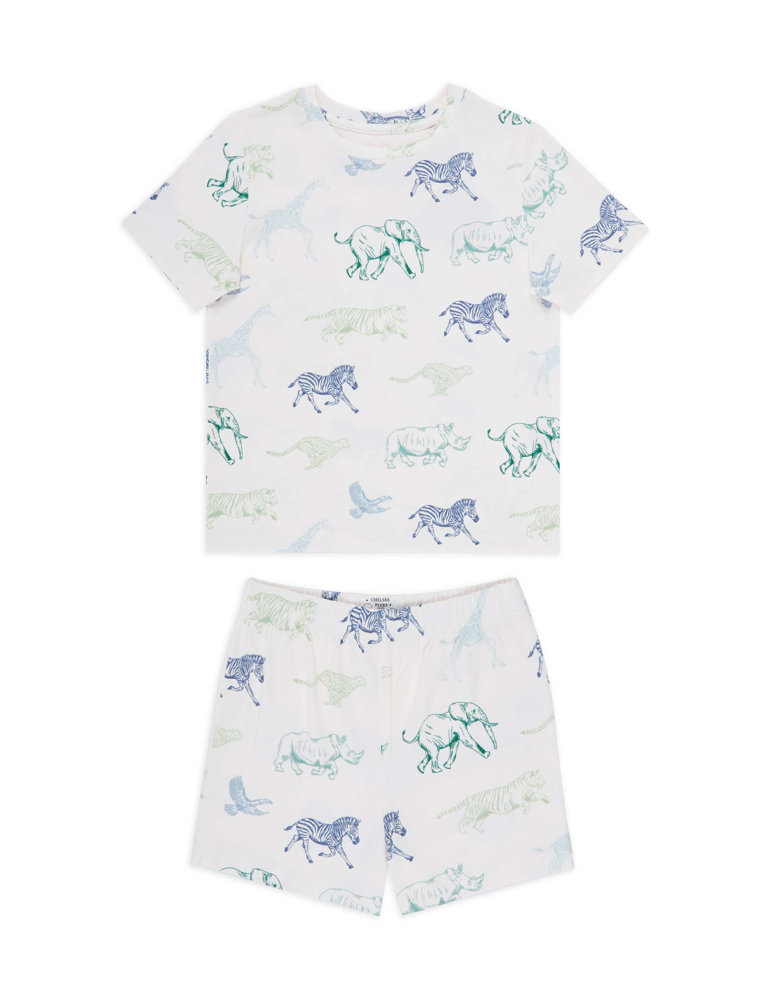 Safari Animal Print Pyjamas (1-12 Yrs)
