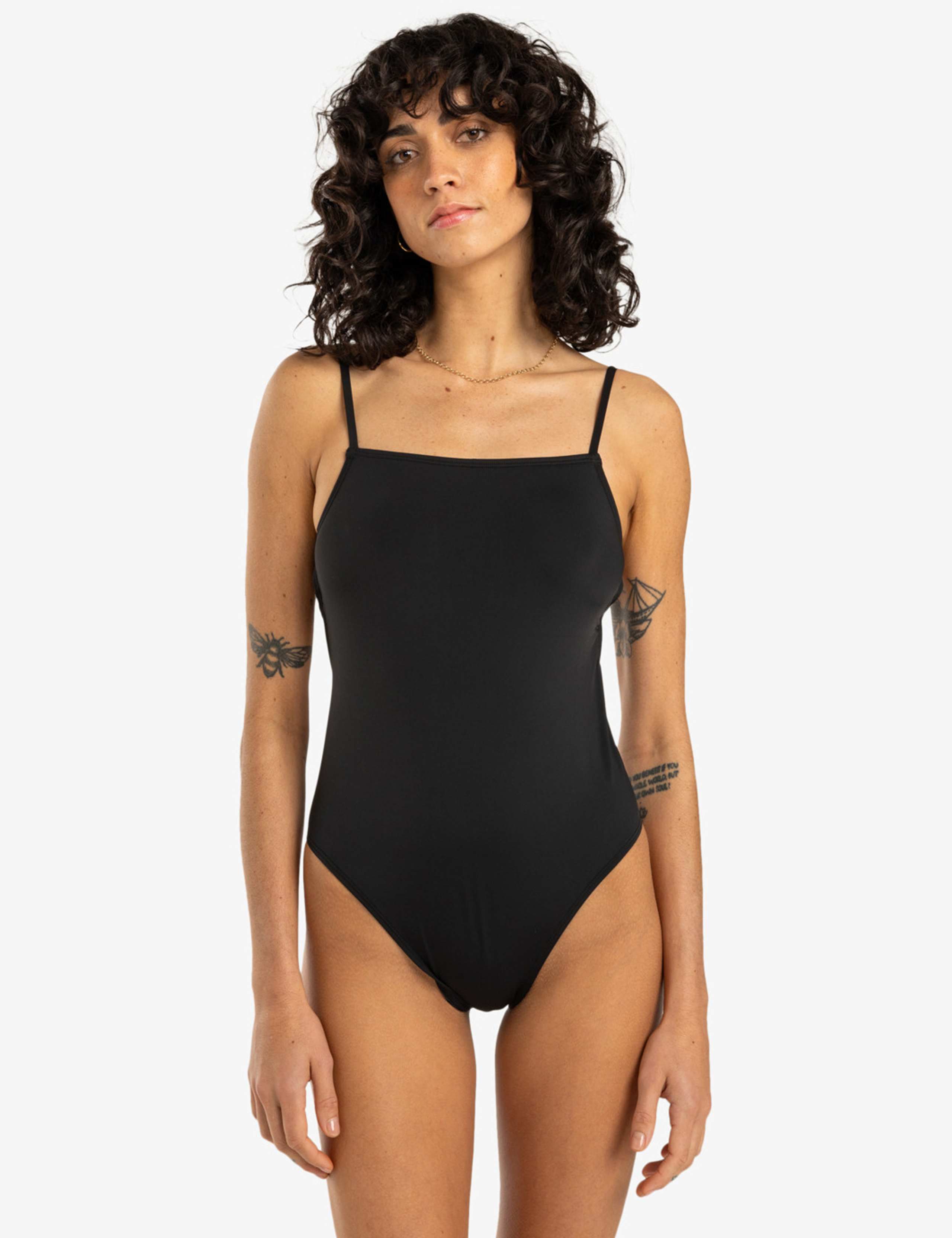 Sol Searcher Kim Square Neck Swimsuit