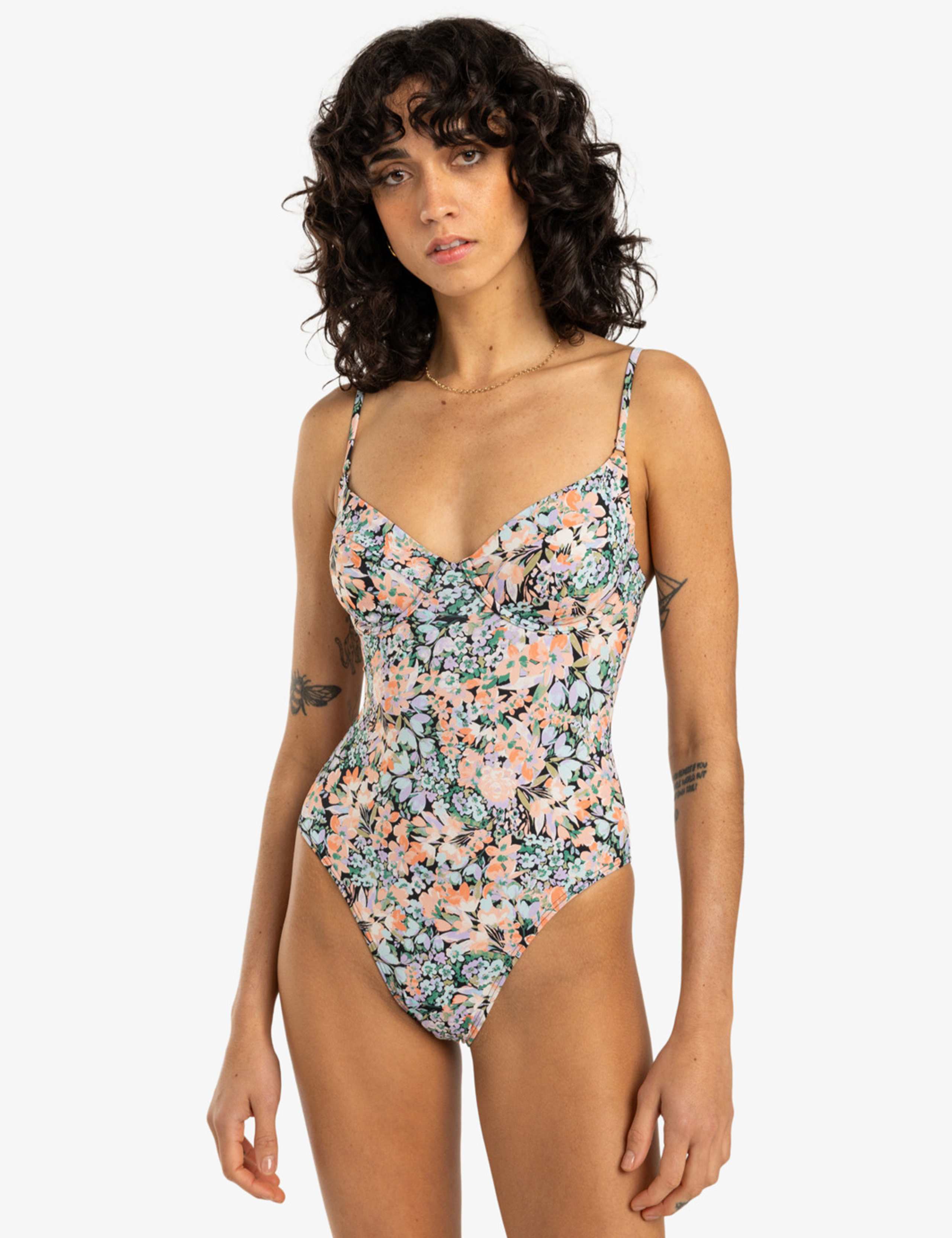 Sweet Field Morgan Floral Padded Swimsuit