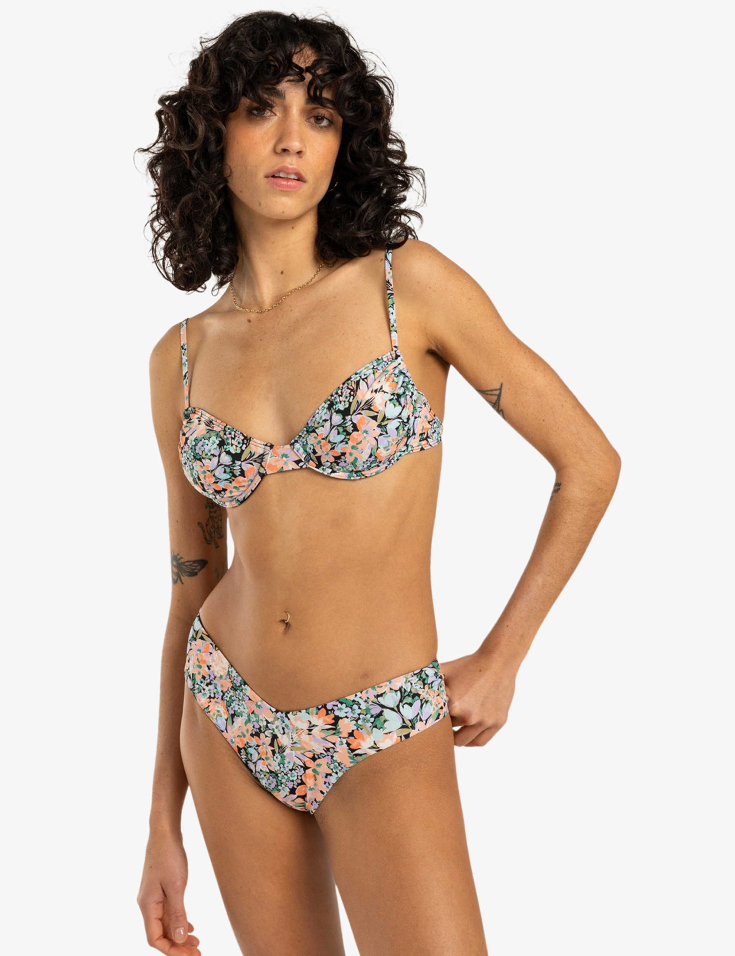 Sweet Fields Fiji Floral Bikini Bottoms