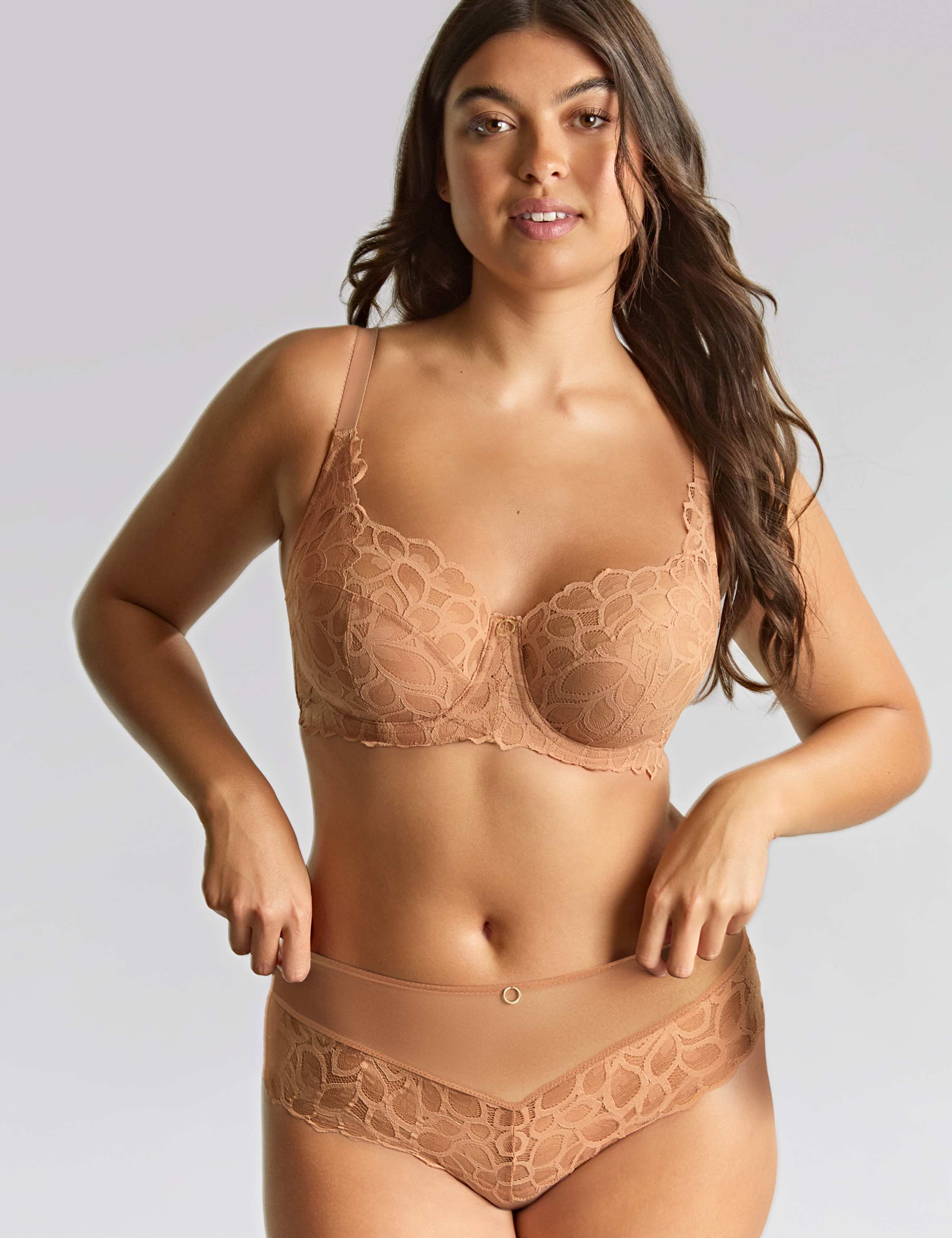 Allure Brazilian Lace Knickers