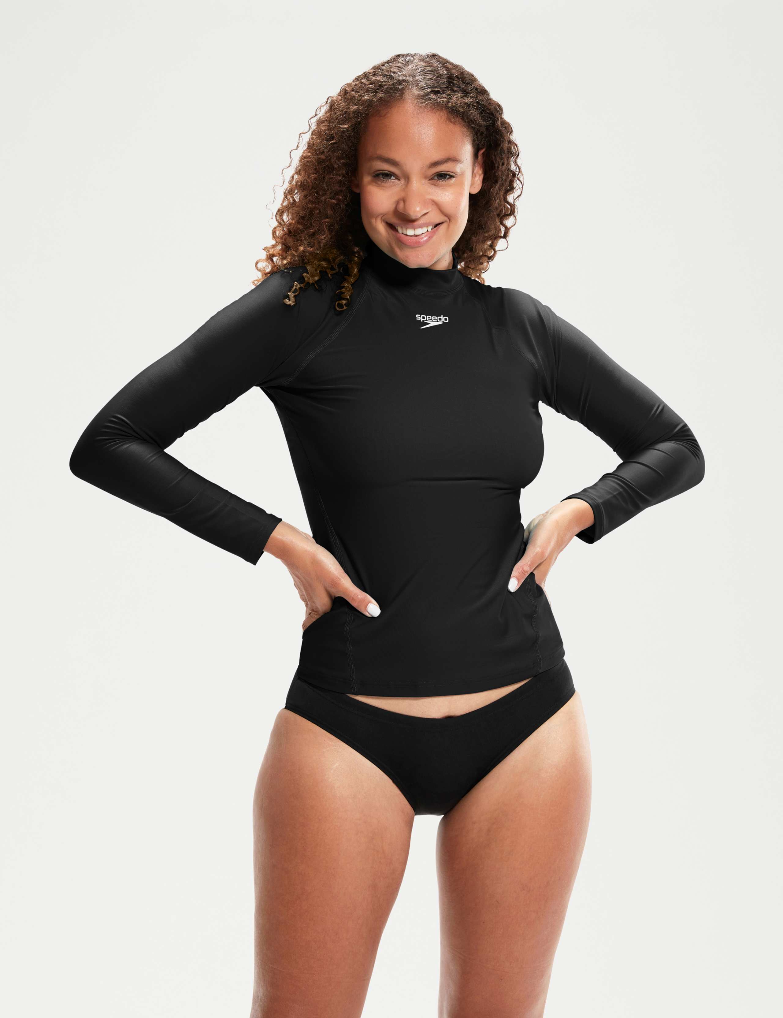 Long Sleeve Rash Swim Top