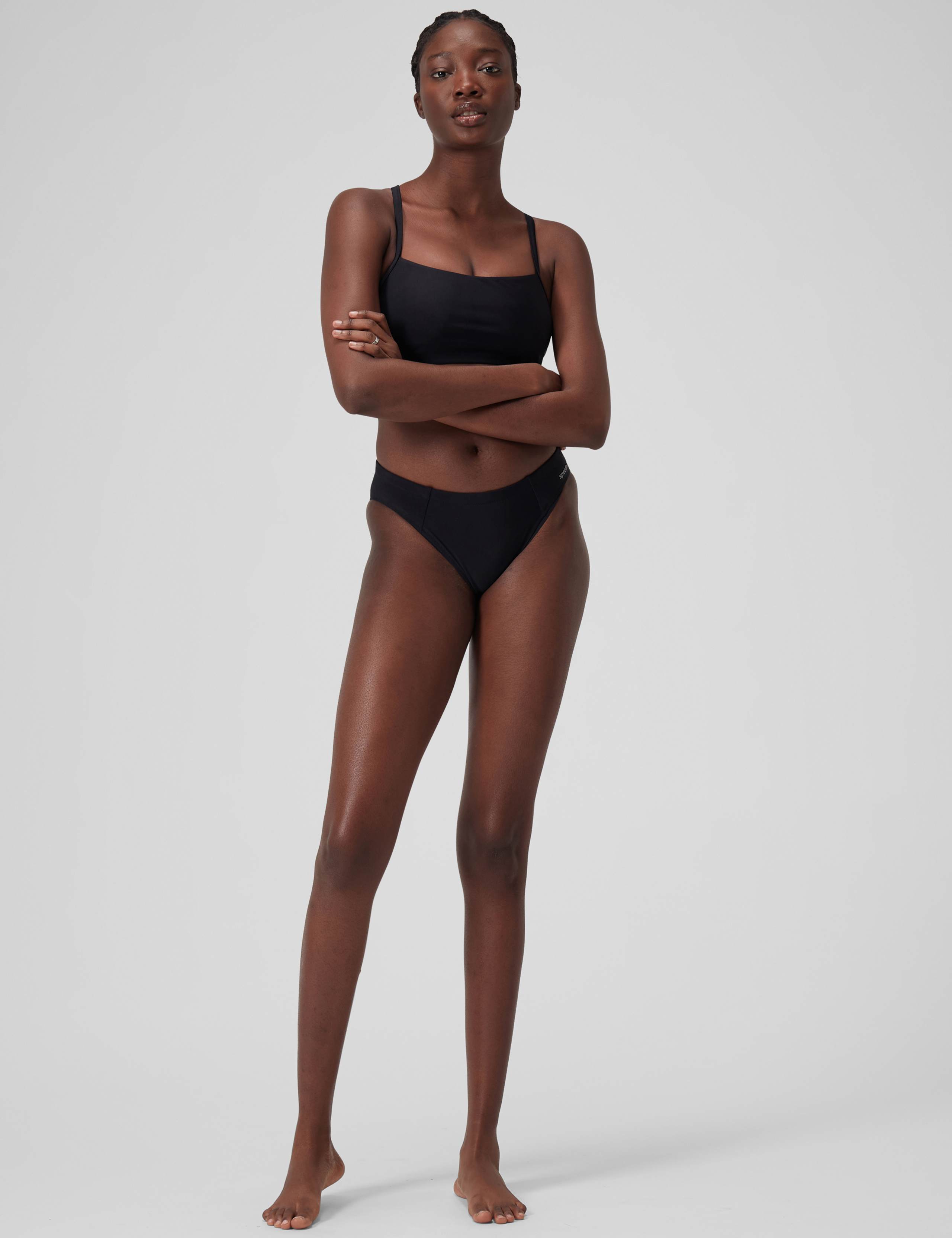 Chlorine Resistant High Leg Bikini Bottoms