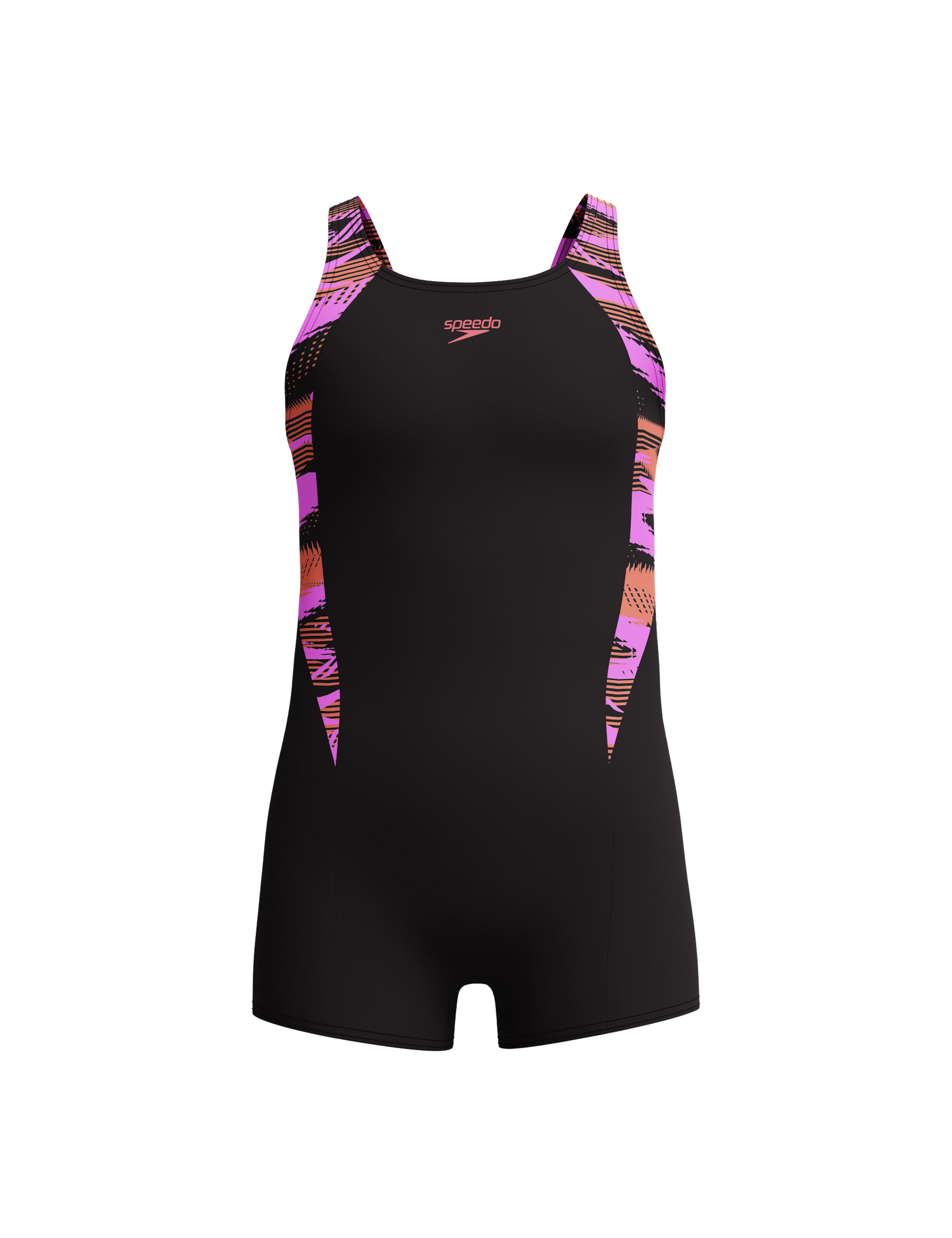 Hyperboom Splice Legsuit Patterned Swimsuit (5-16 Yrs)