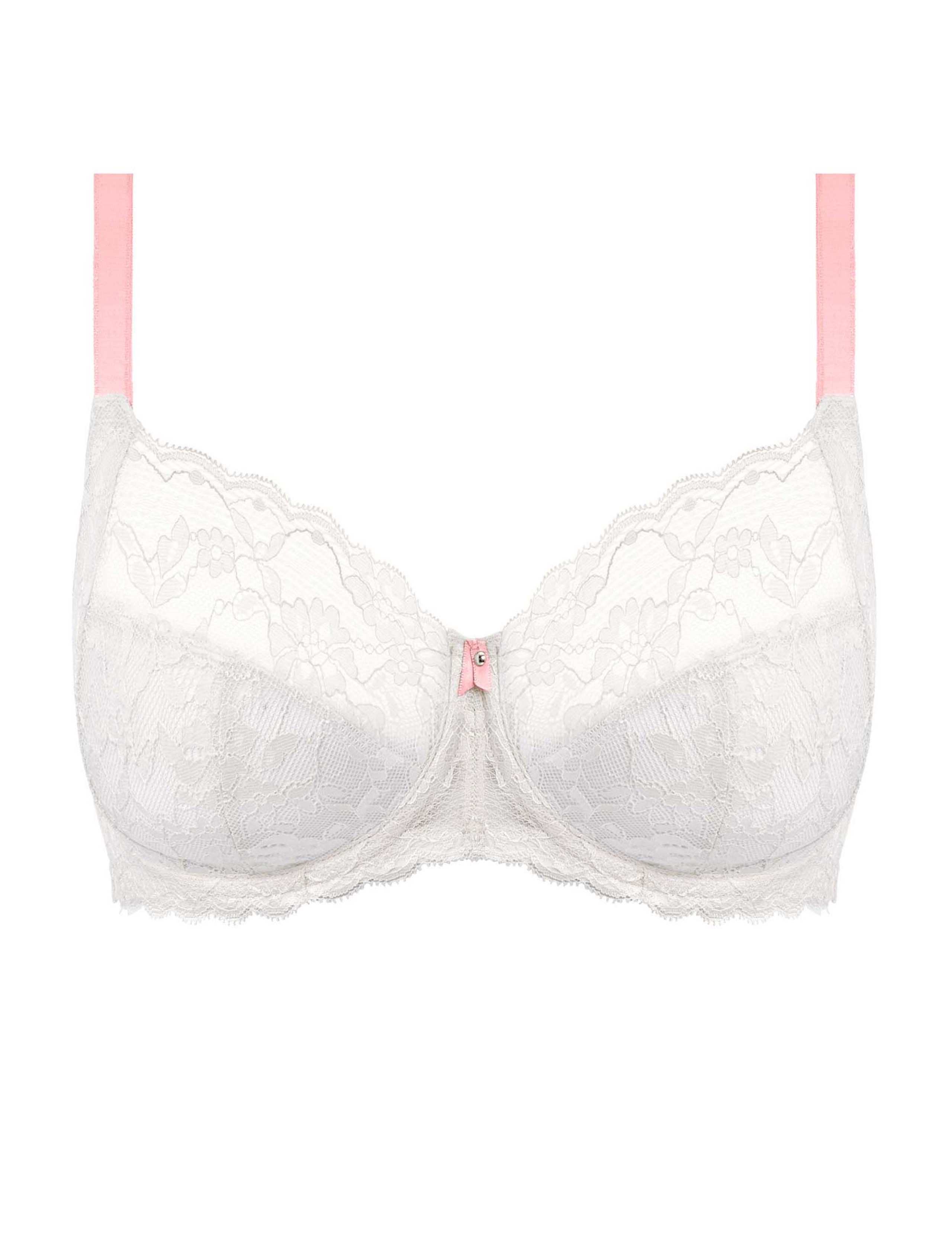 Offbeat Underwired Side Support Bra Set  D-K 1 of 6