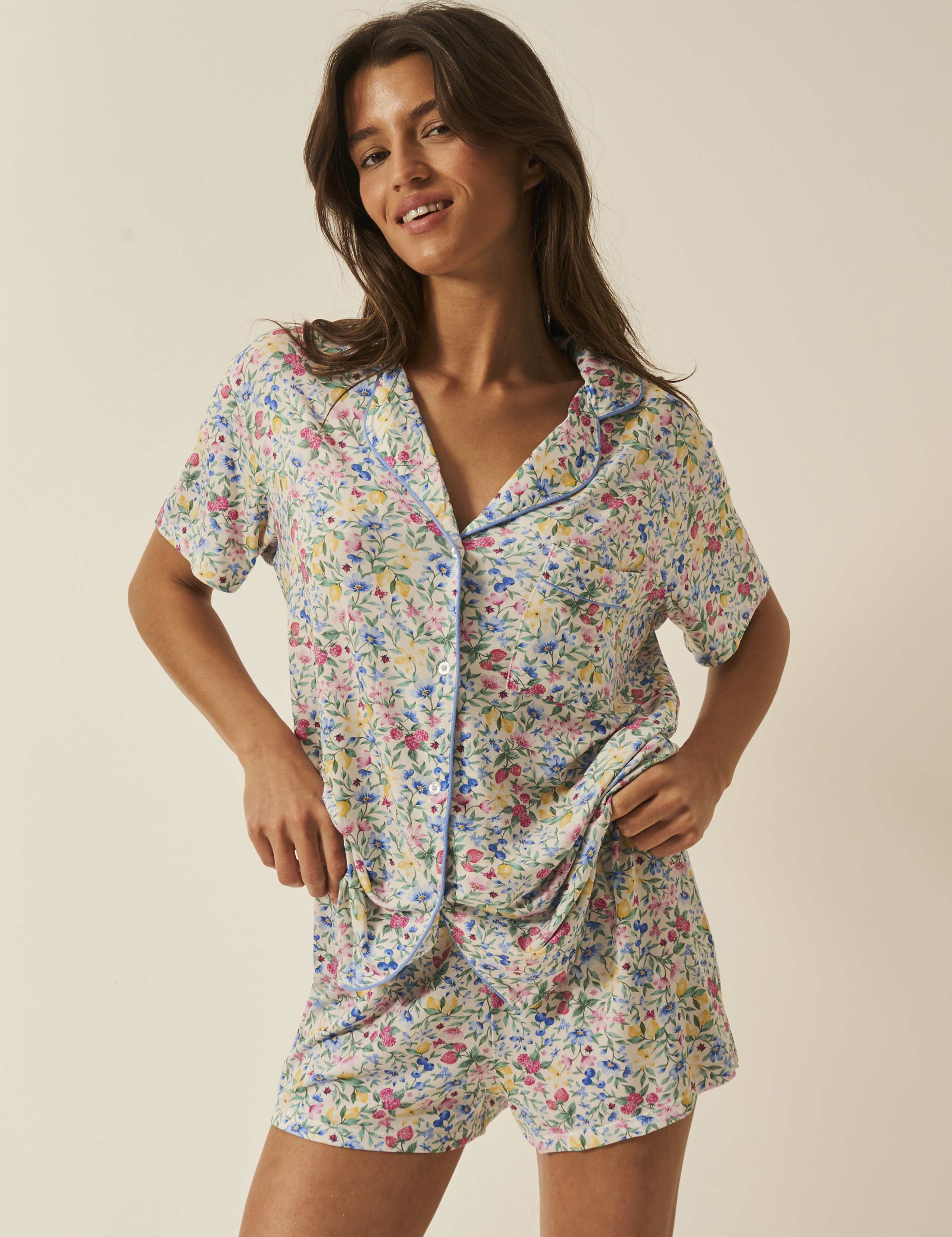 Floral Shortie Set