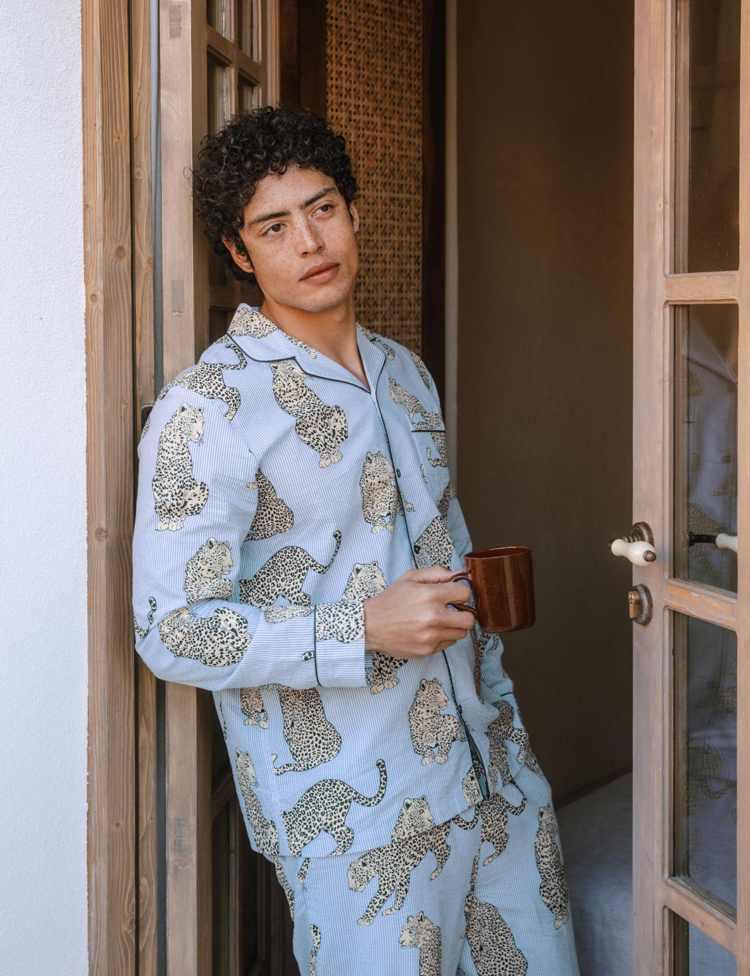 Pure Cotton Printed Pyjama Set