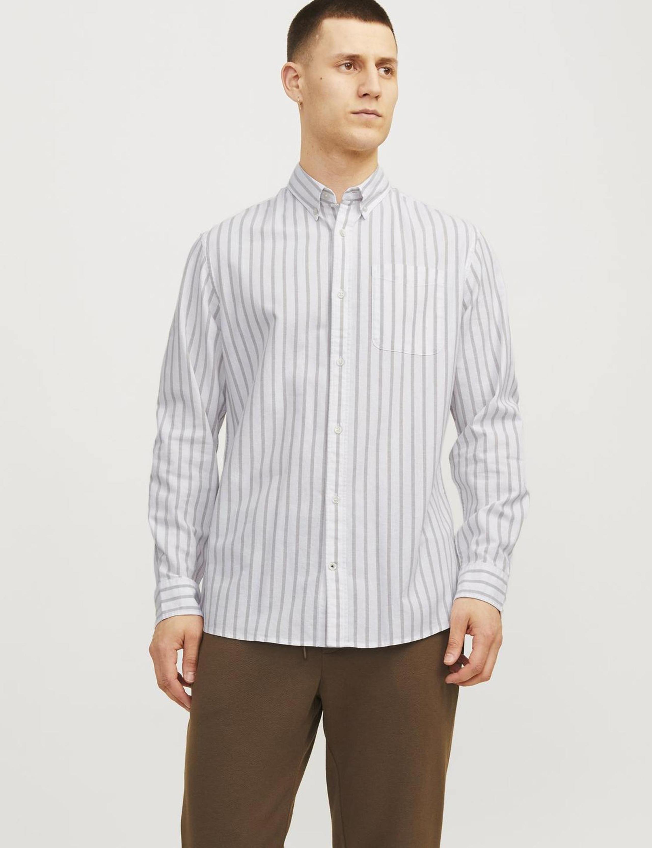 Slim Fit Pure Cotton Oxford Shirt