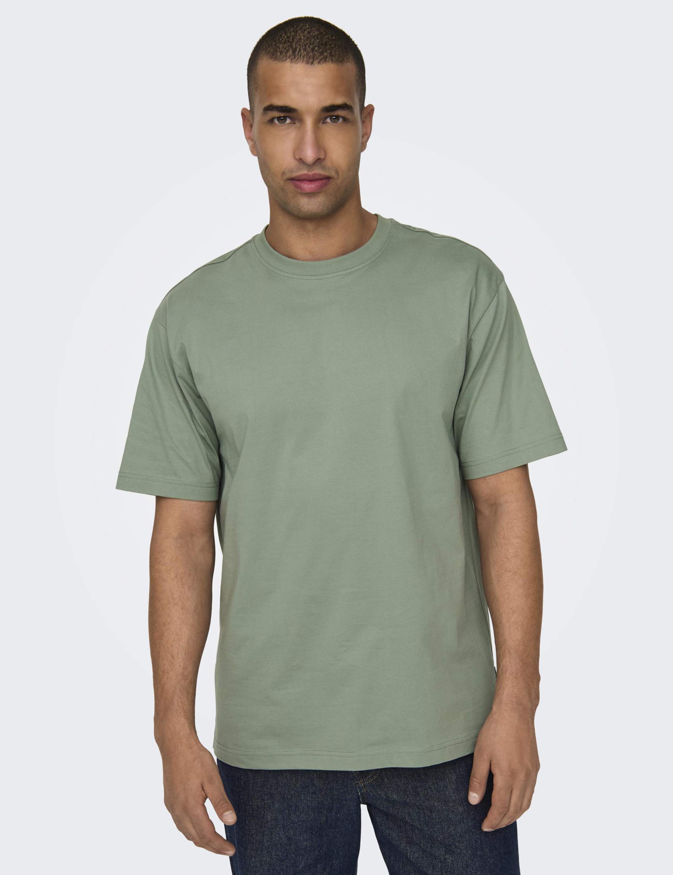 Cotton Crew Neck T-Shirt