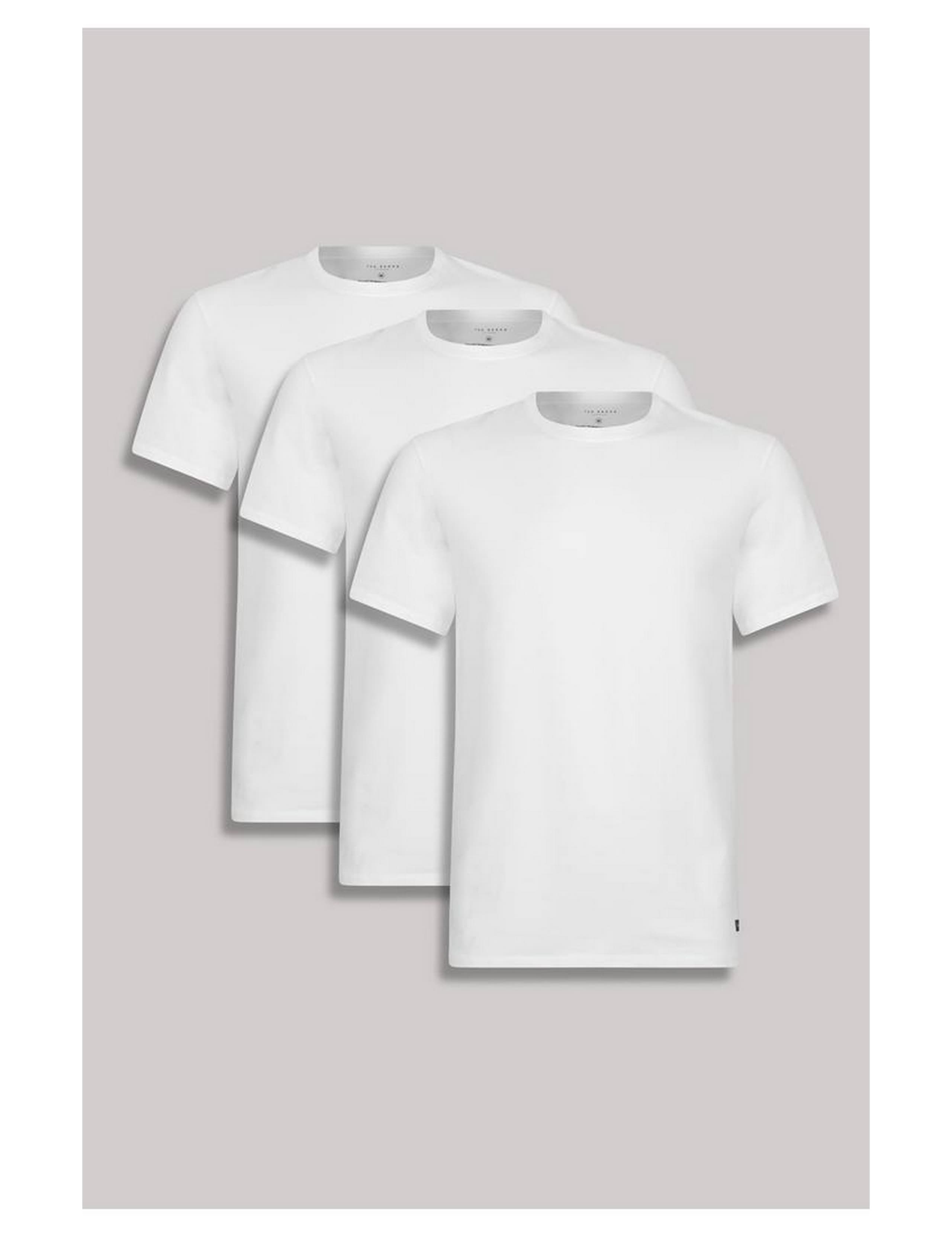 3pk Cotton Rich Crew Neck T-Shirts