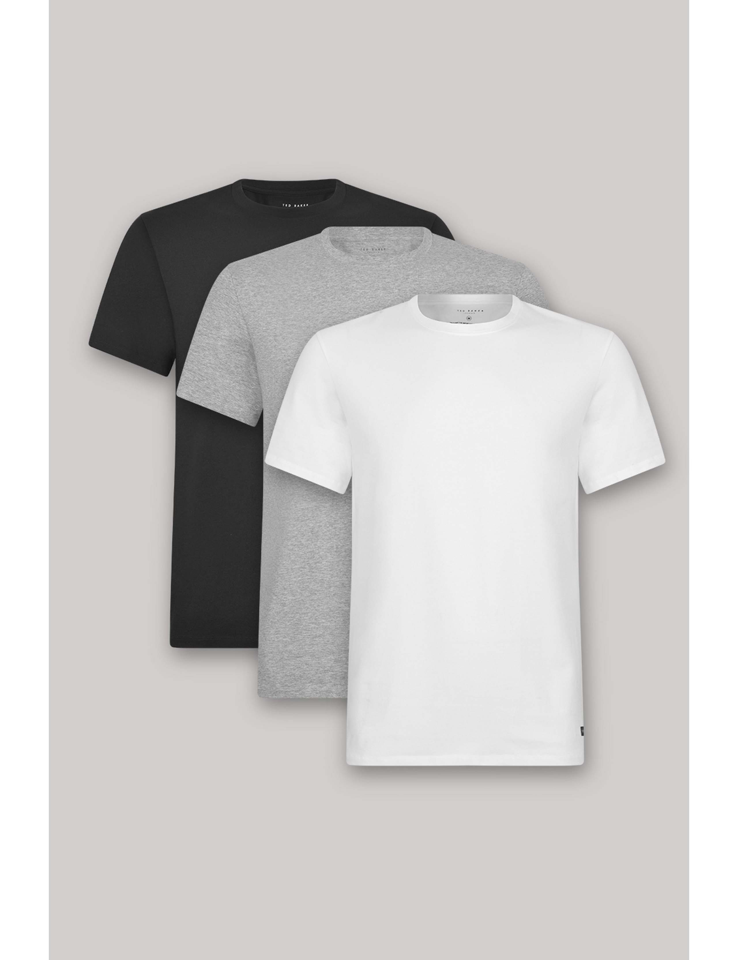 3pk Cotton Rich Crew Neck T-Shirts