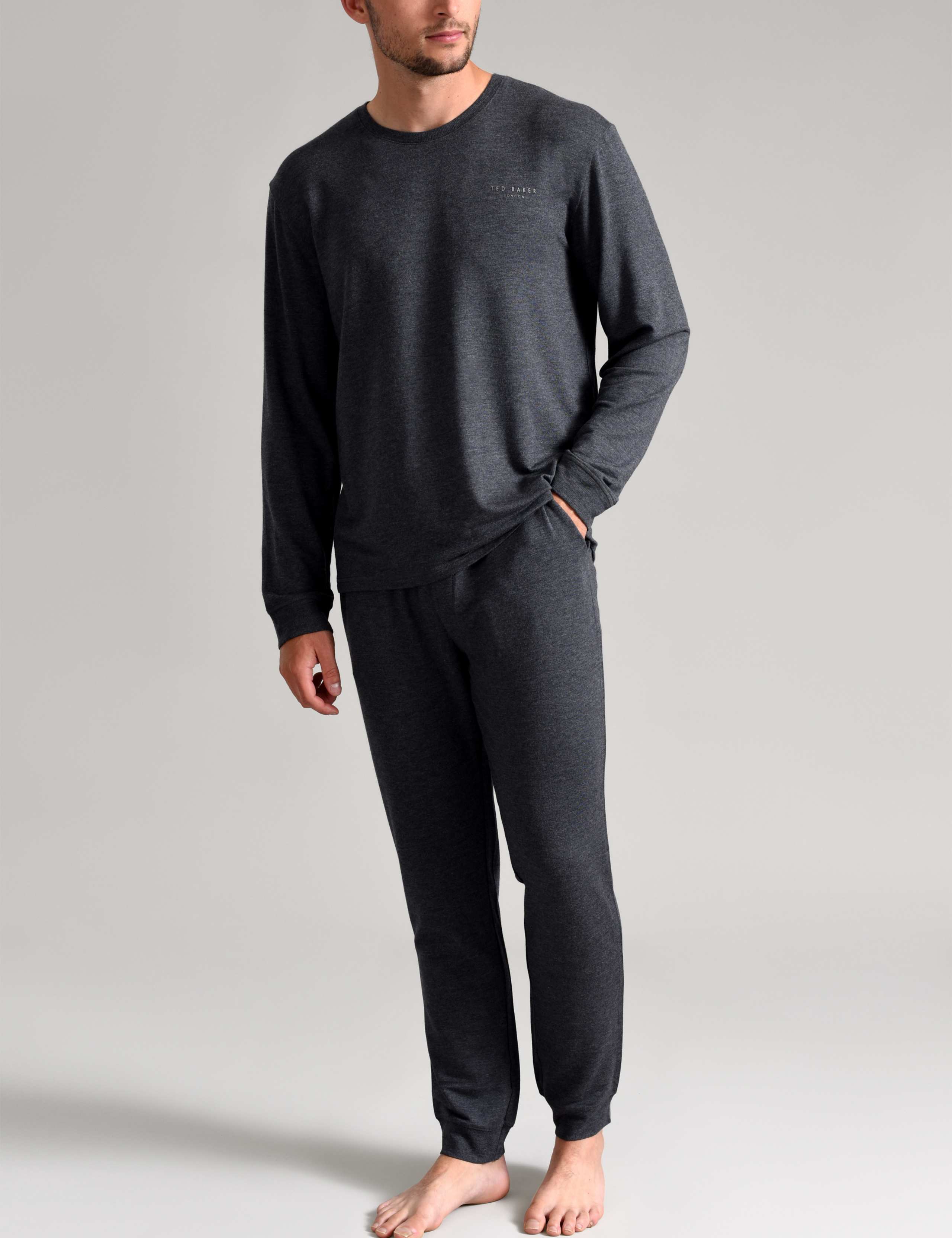 Jersey Cuffed Pyjama Bottoms