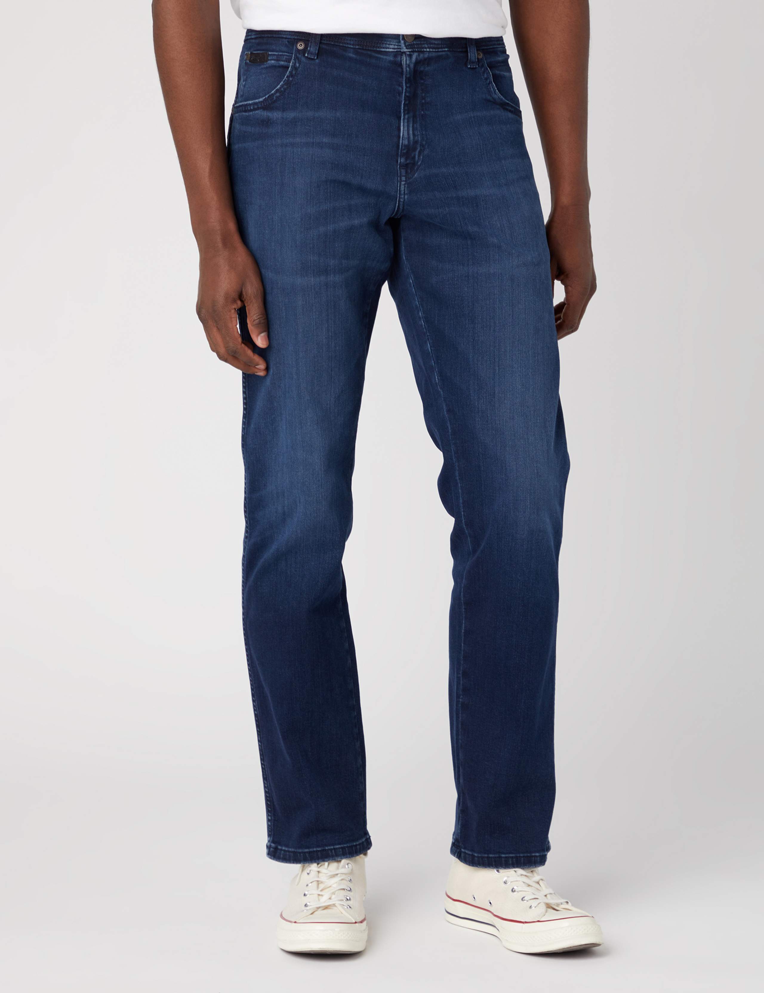 Straight Fit 5 Pocket Jeans