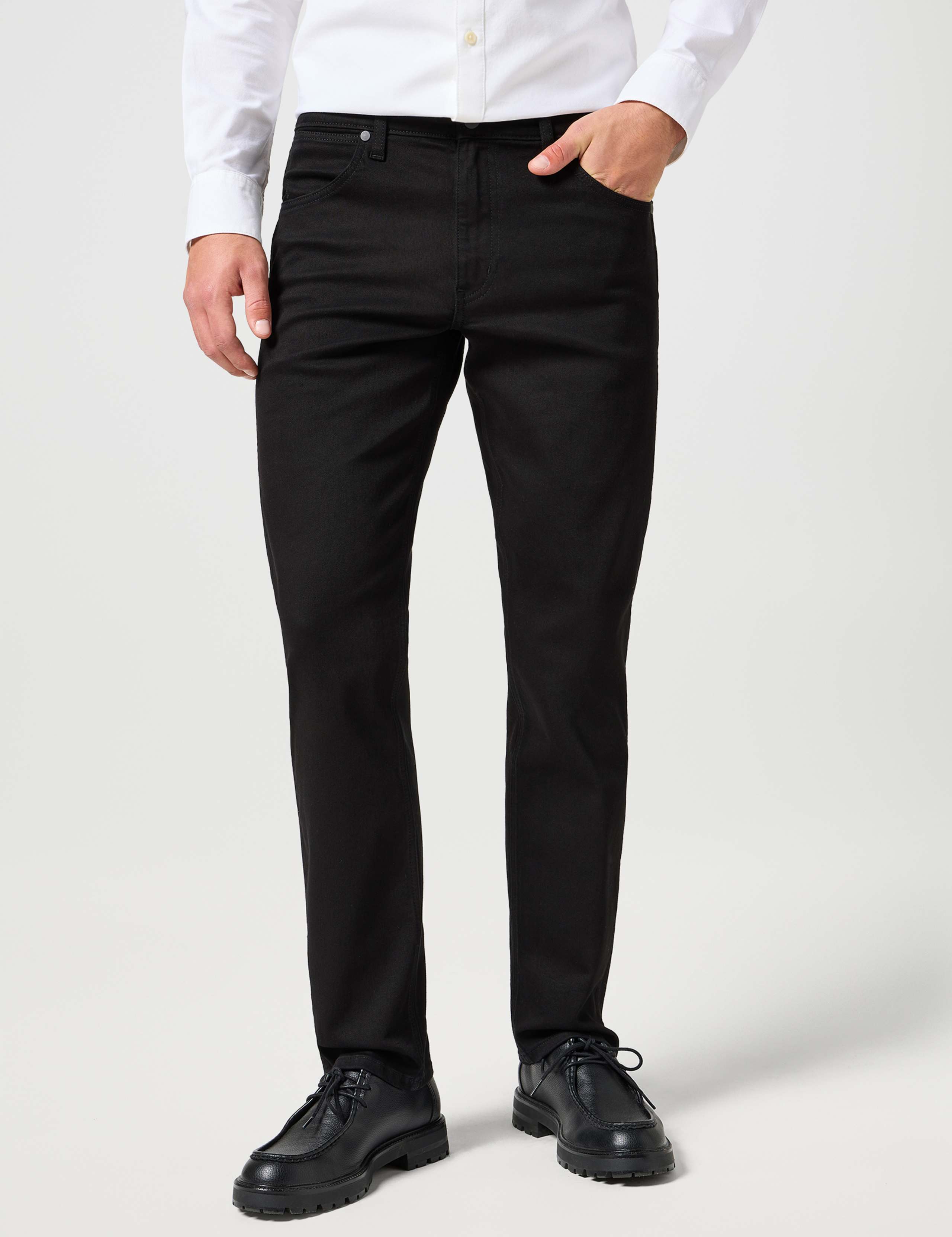 Straight Fit 5 Pocket Jeans