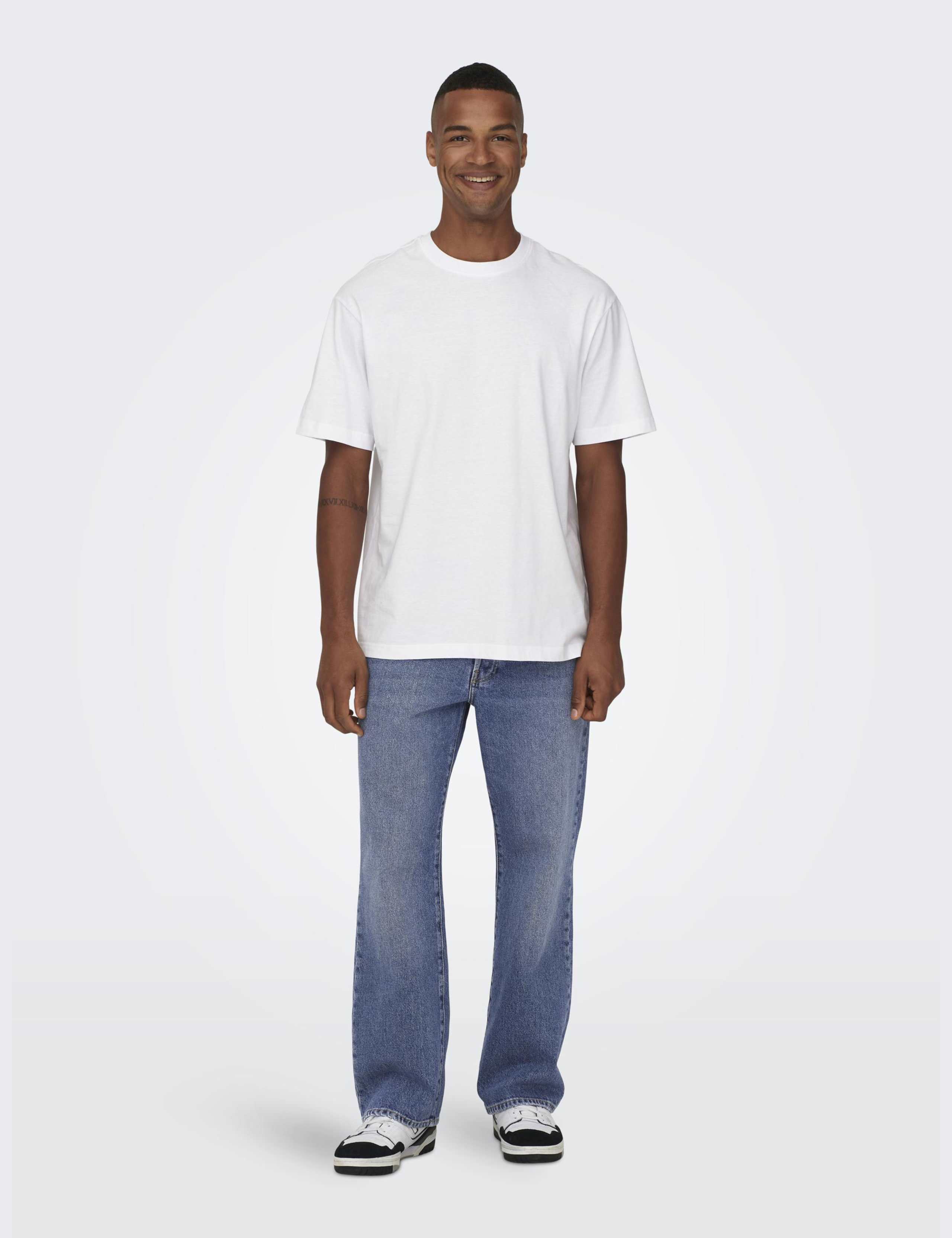 Loose Fit 5 pocket Jeans