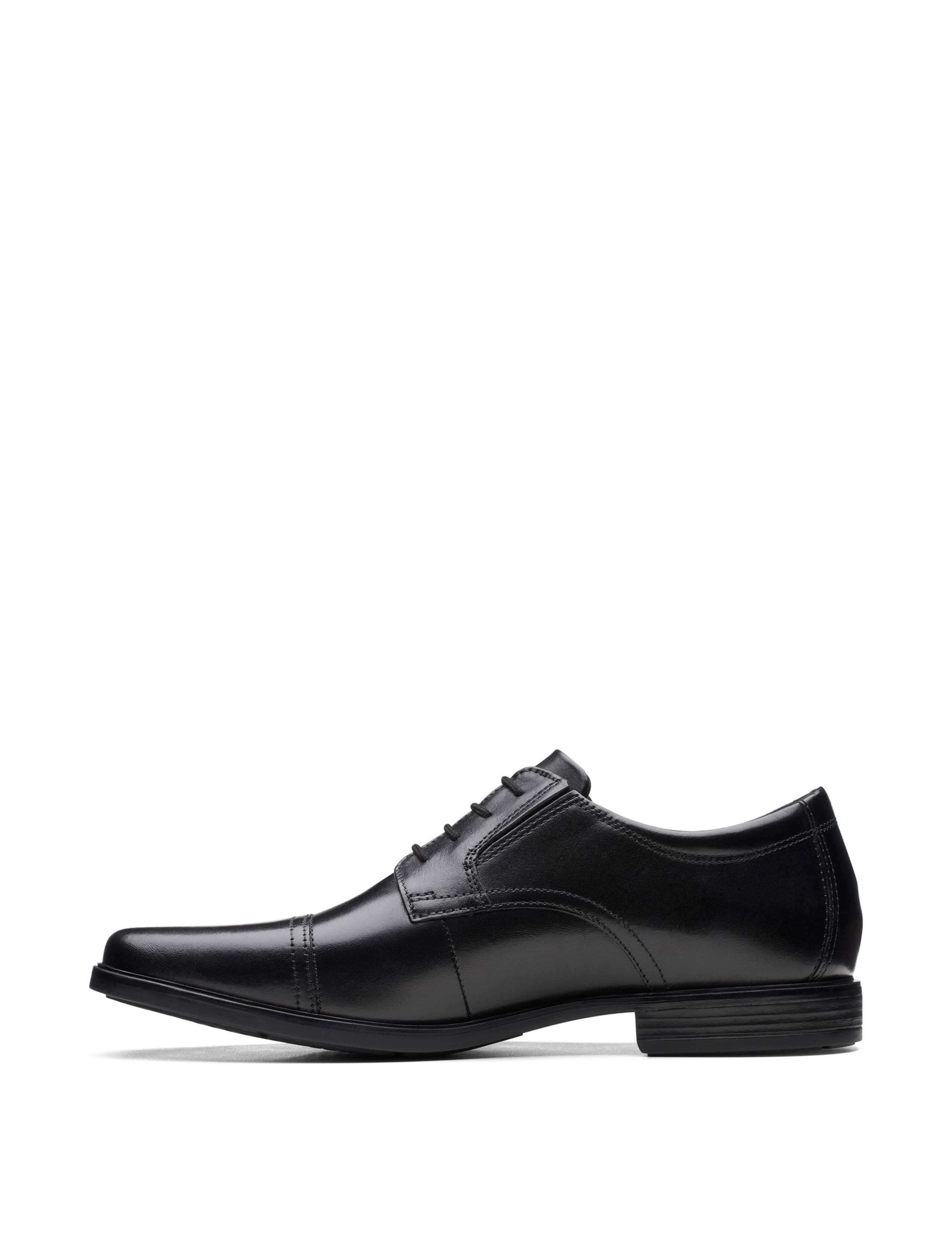 Wide Fit Leather Oxford Shoes