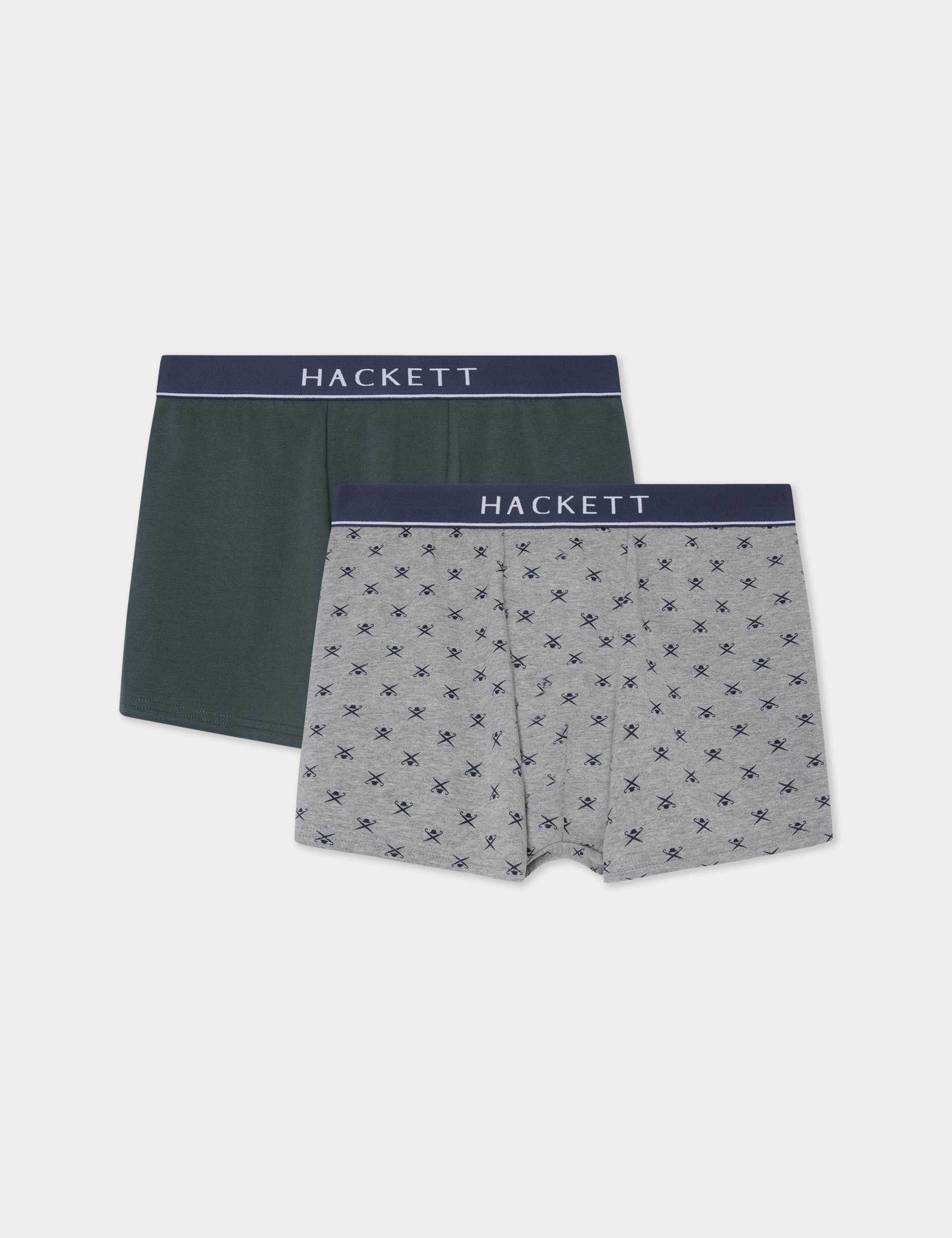 2pk Cotton Stretch Pattern Boxers