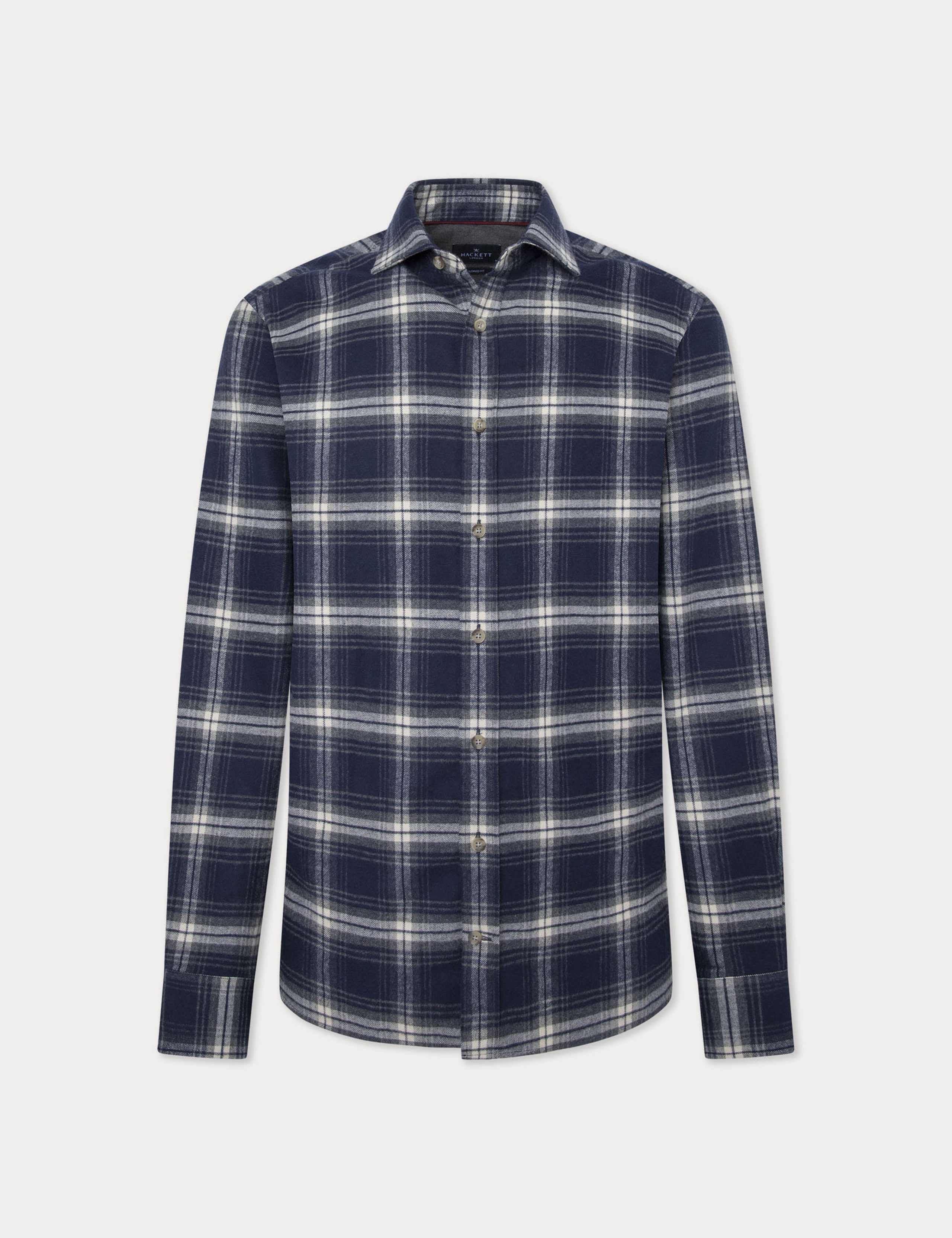 Regular Fit Pure Cotton Check Shirt