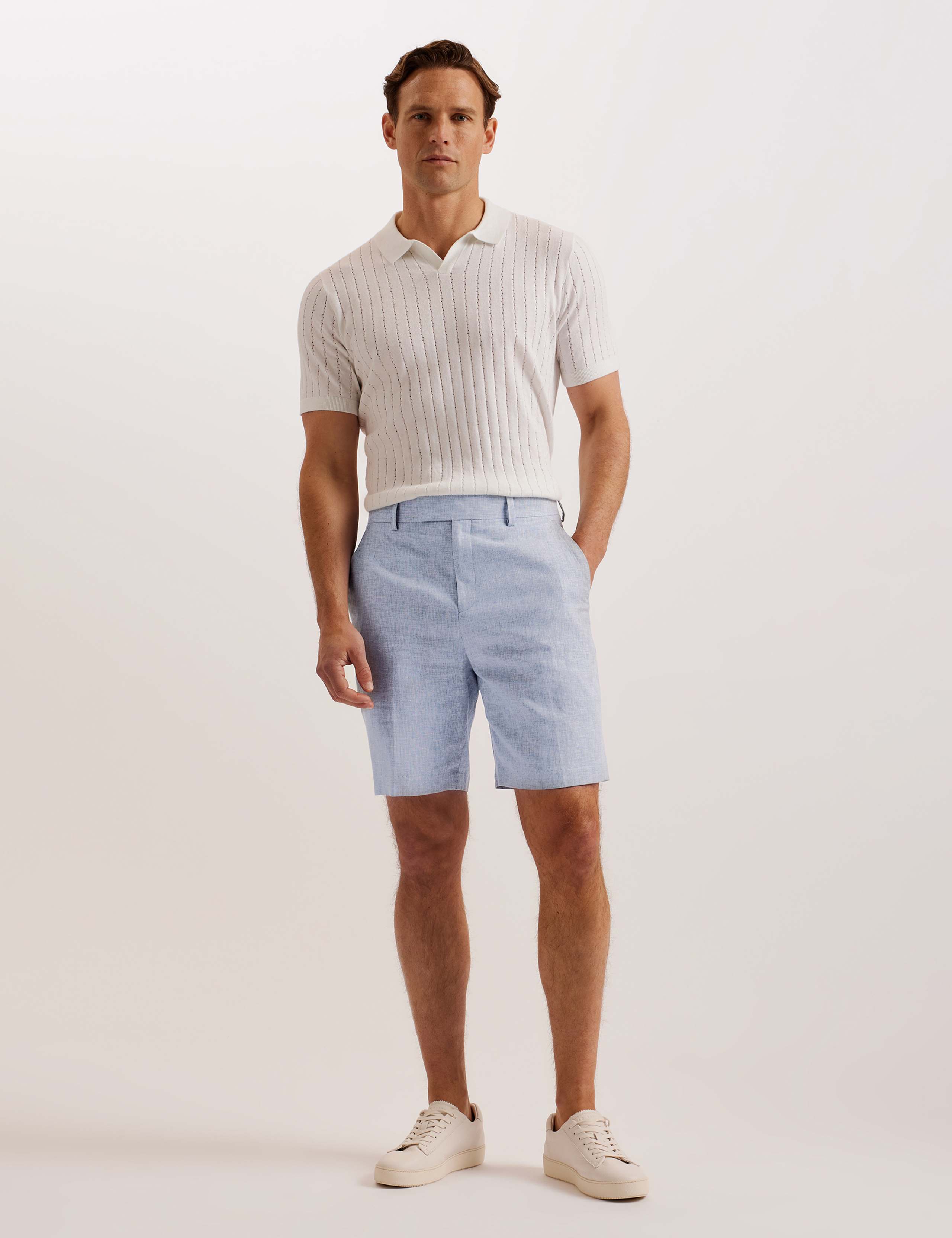Linen Rich Chino Shorts
