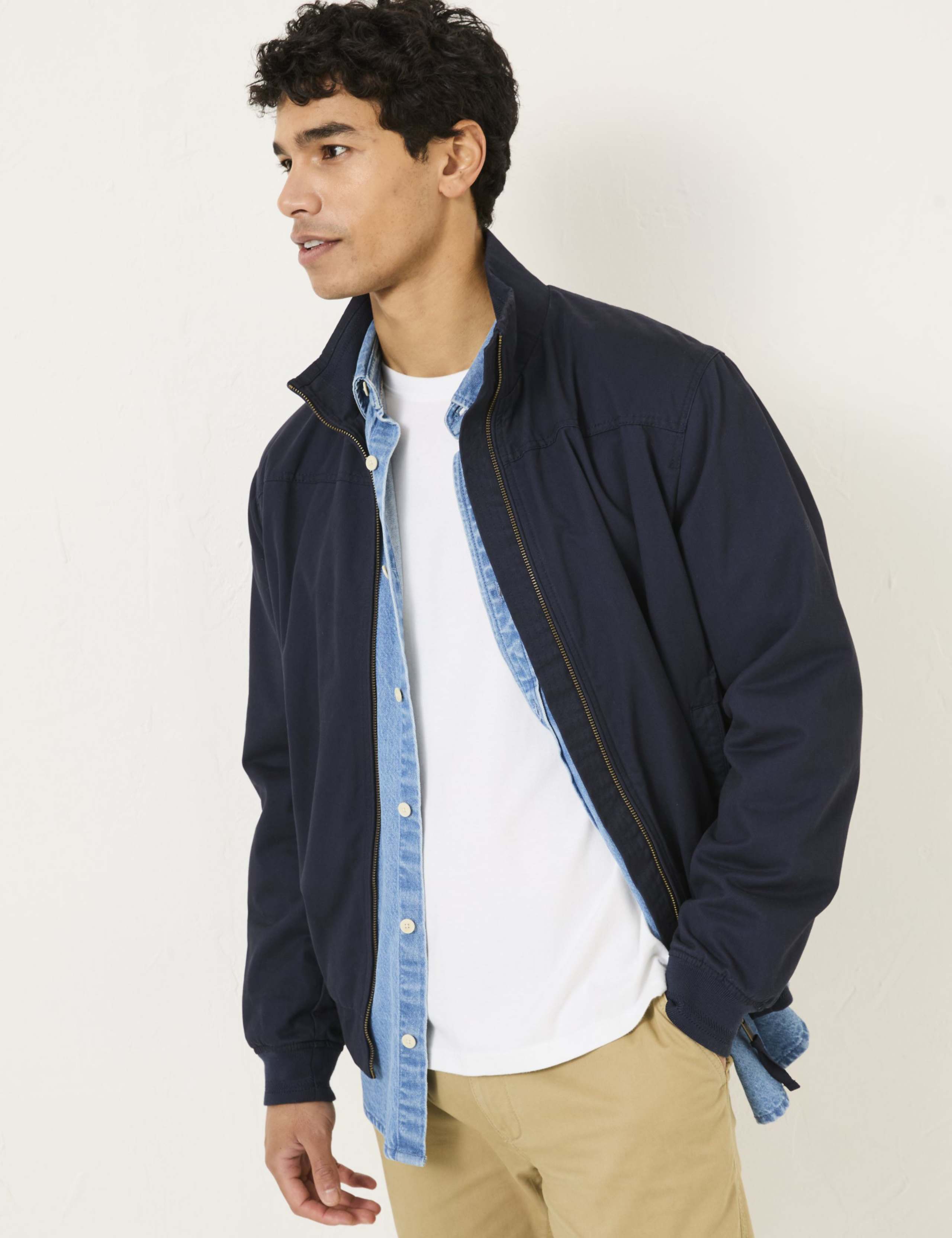 Pure Cotton Harrington Jacket