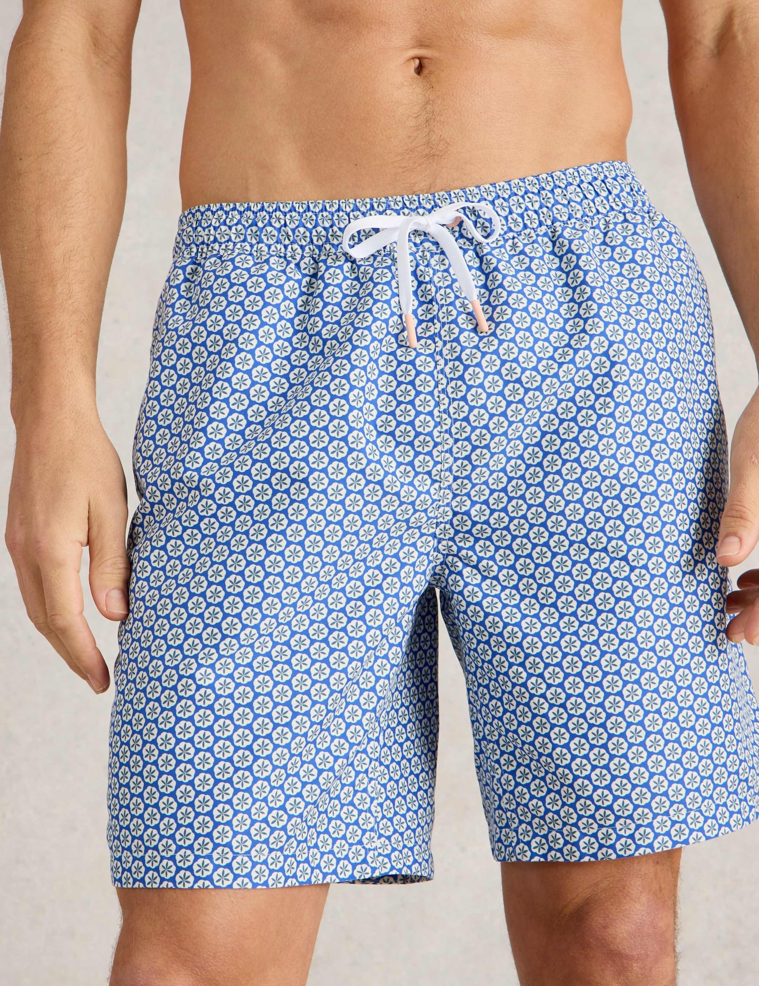 Geometric Swim Shorts