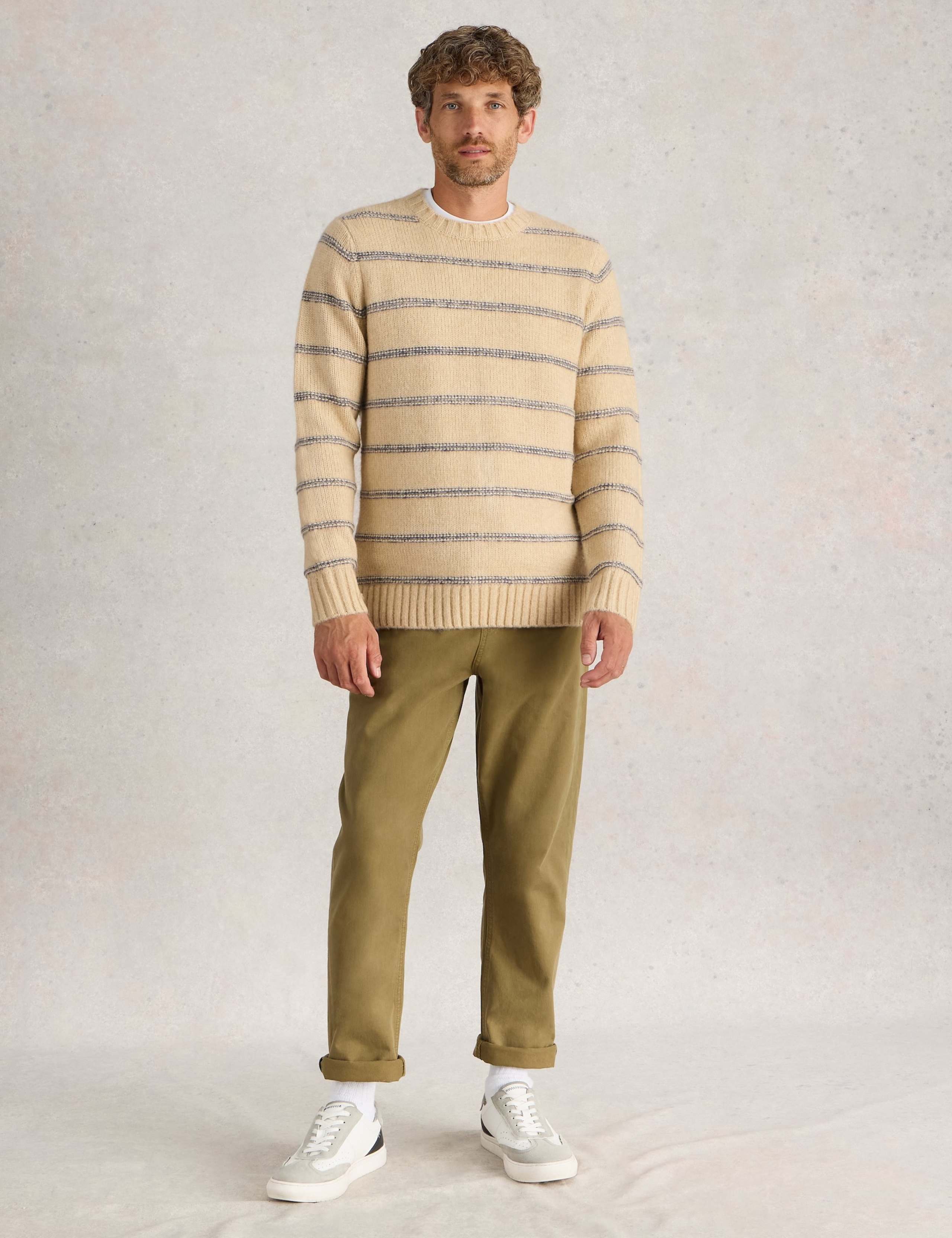Striped Crew Neck Jumper