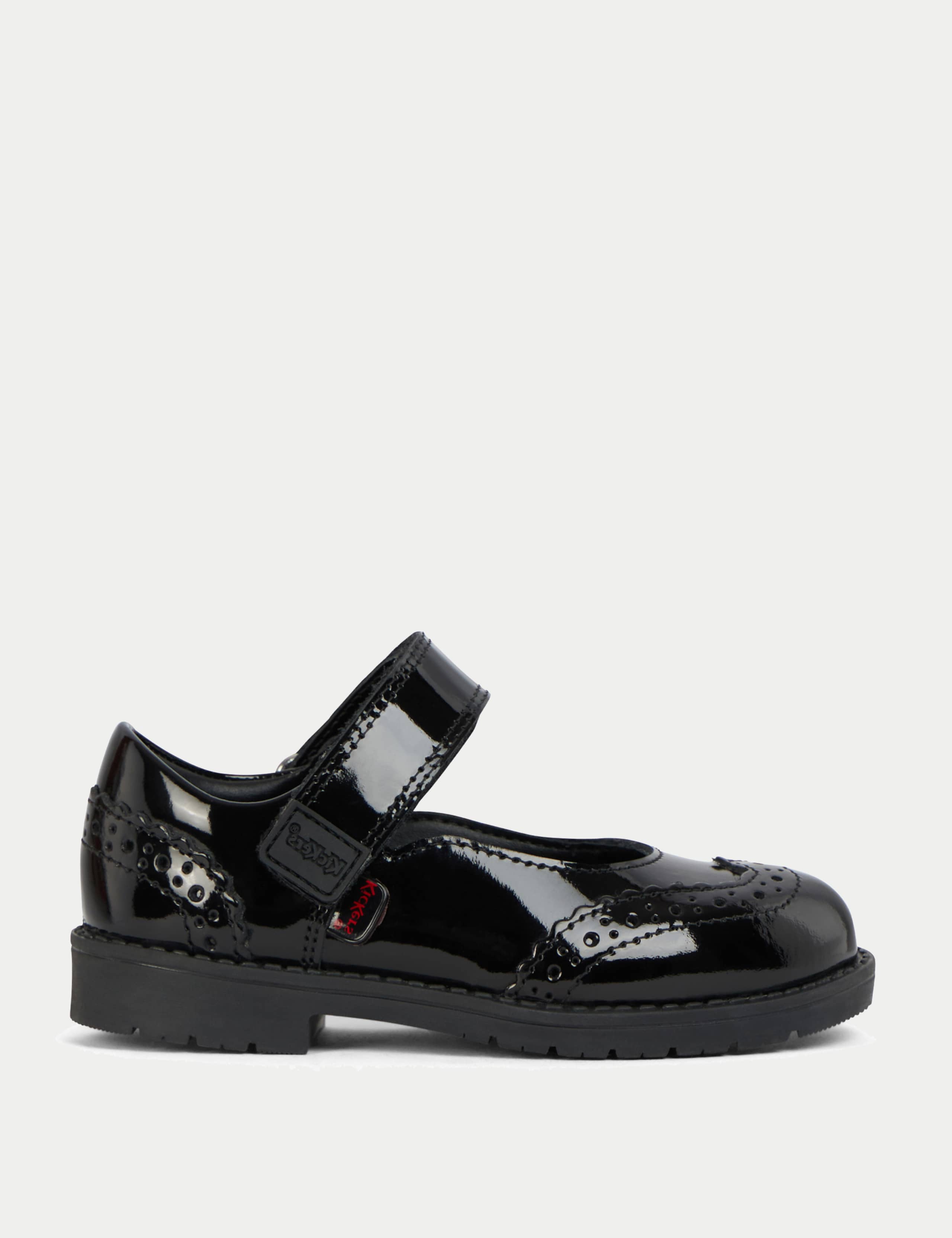 Kids' Leather Riptape Brogues (7 Small - 12 Small)