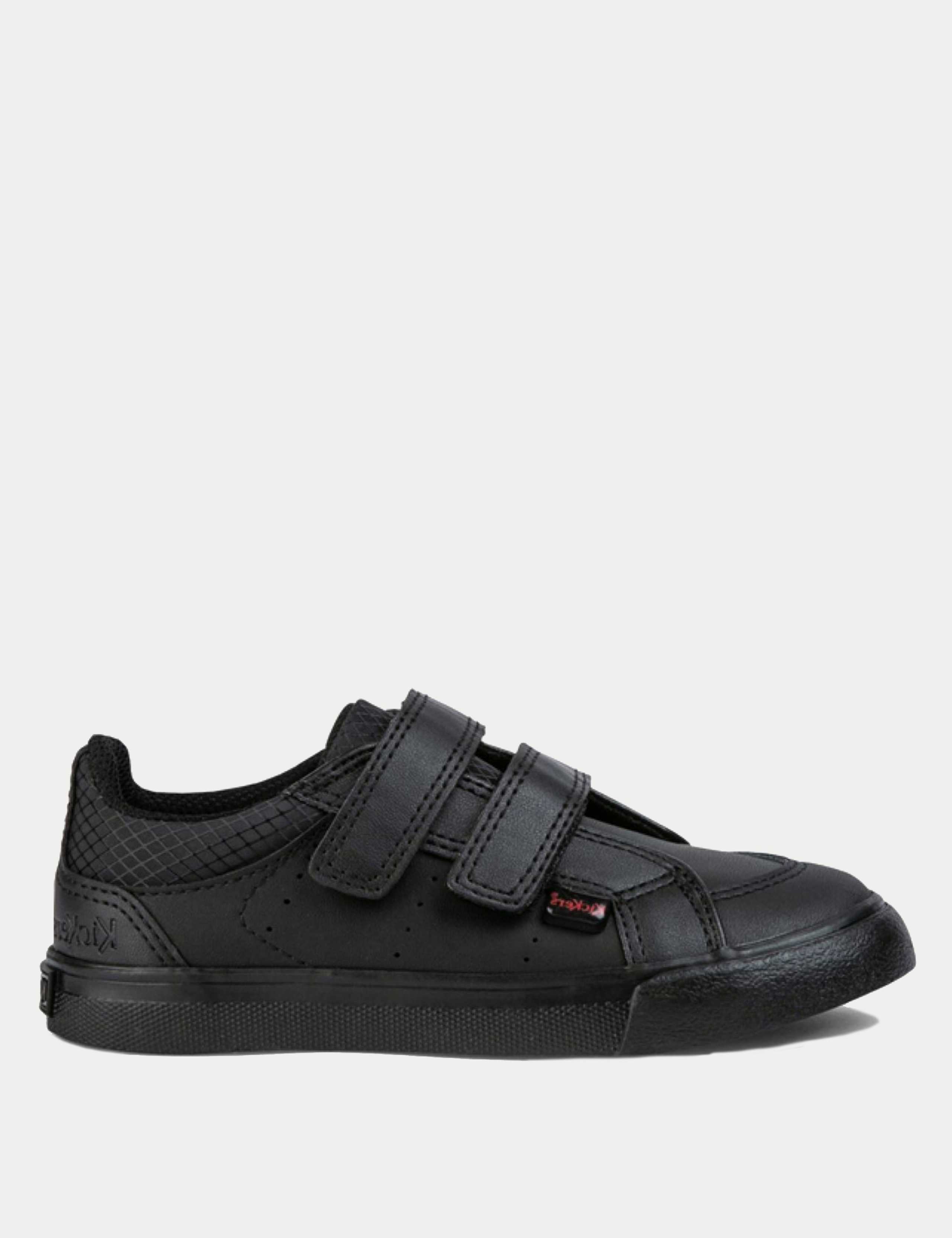 Kids' Leather Riptape School Shoes