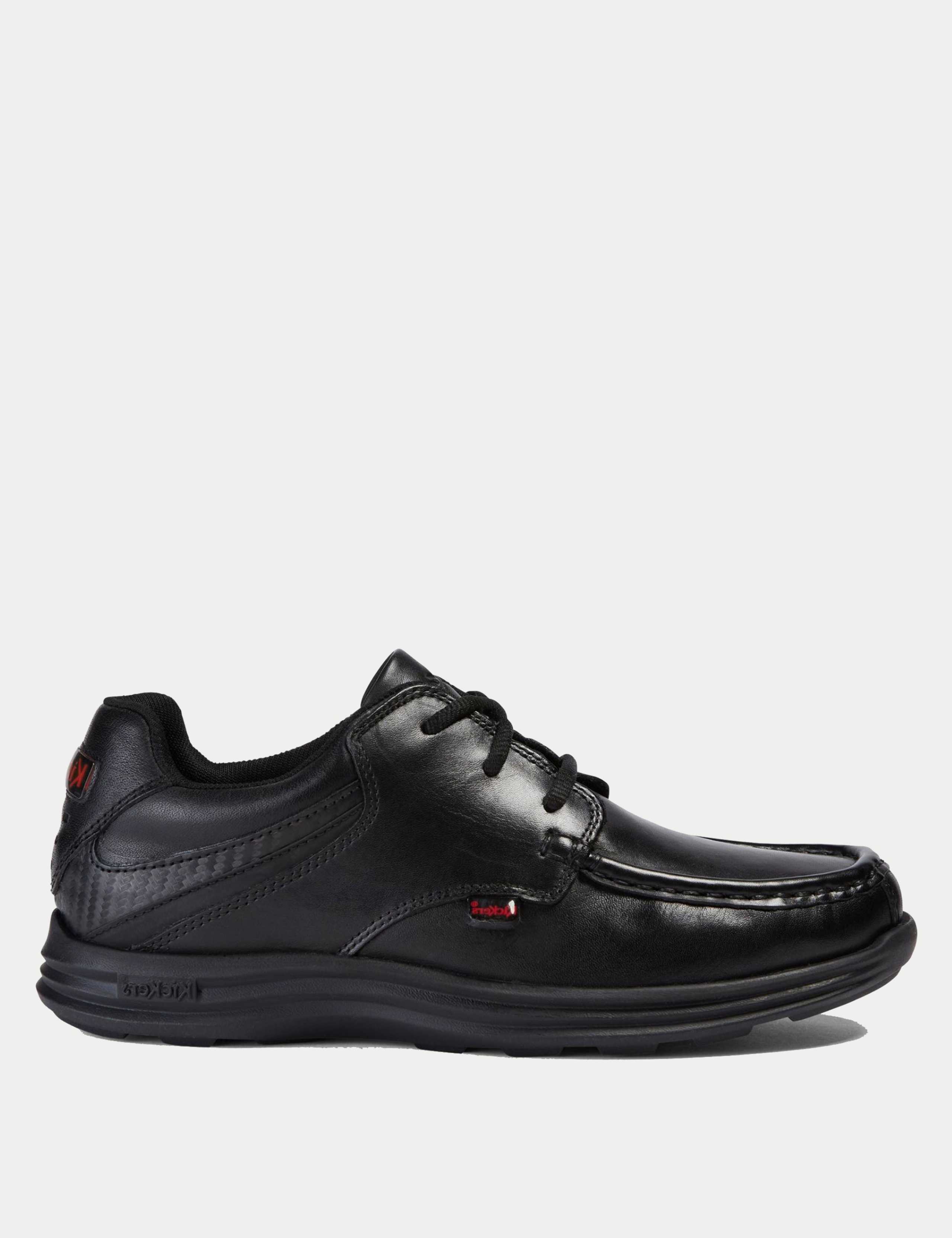 Kids' Leather Lace School Shoes