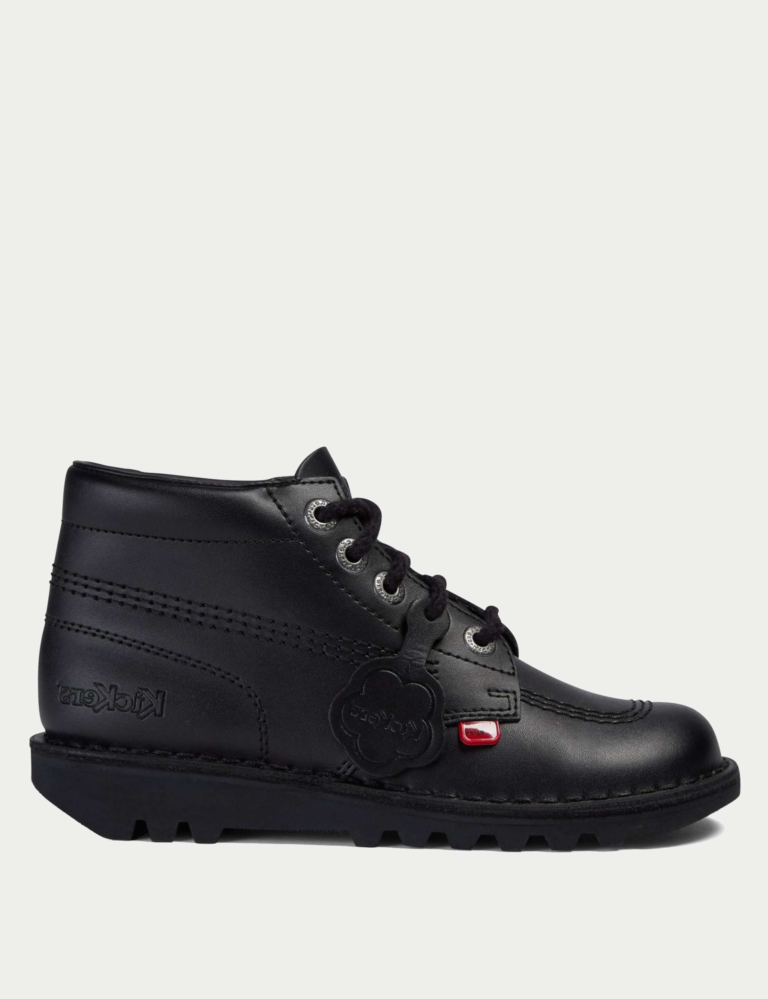 Kids' Leather High Top School Shoes