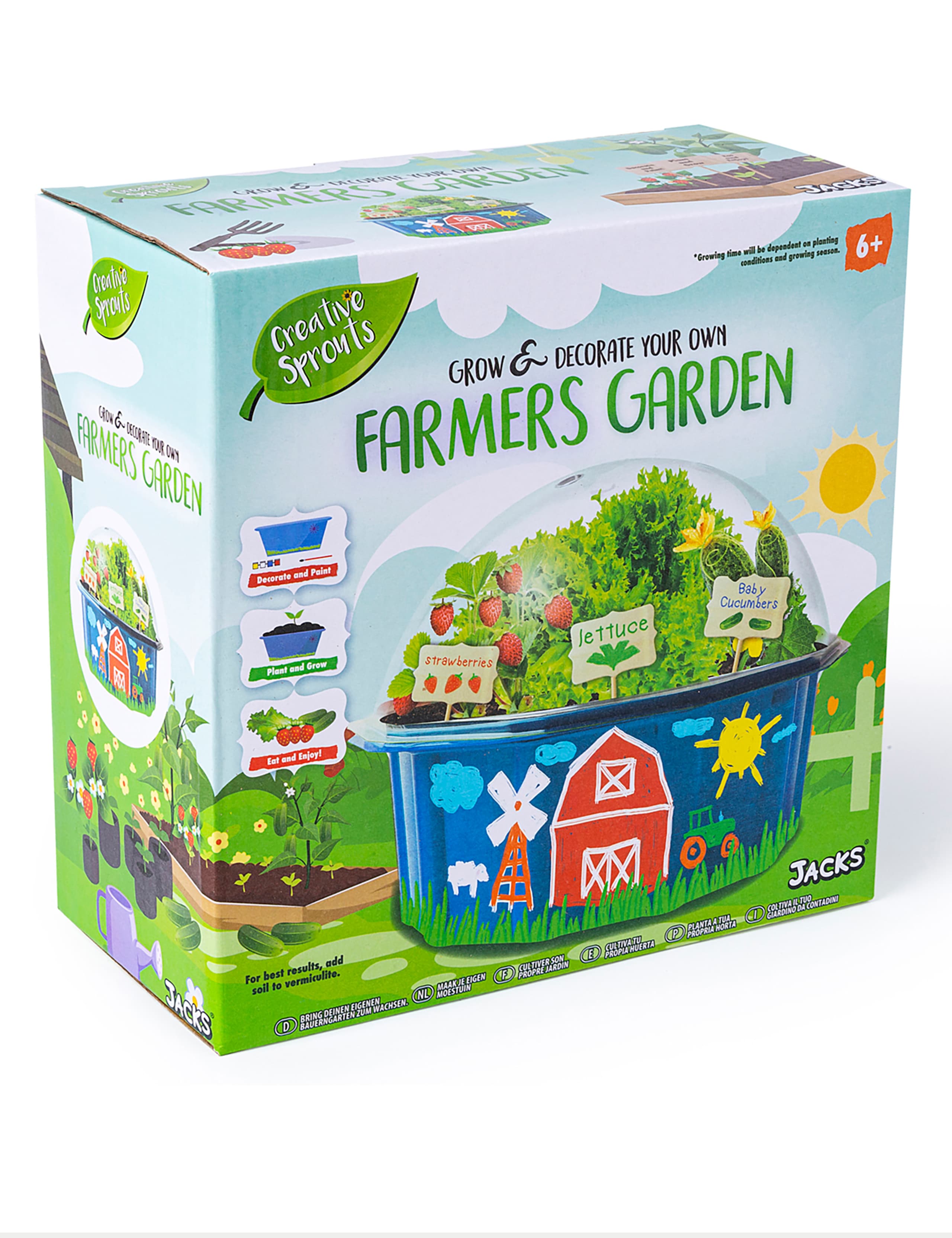 Grow and Decorate Your Own Farmers Garden (6+ Years)