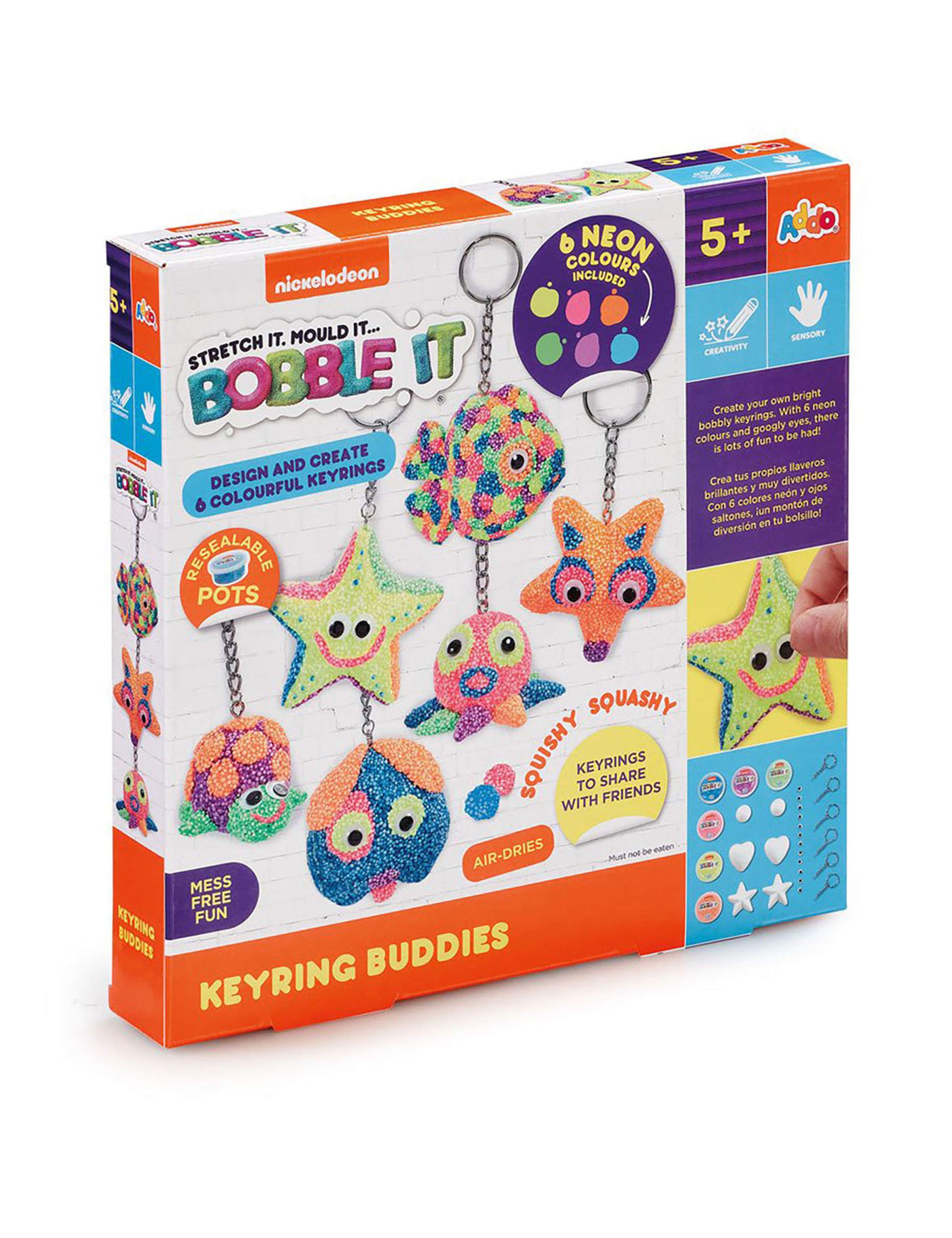 Nickelodeon Bobble It Keyring Craft Set (5-8 Yrs)