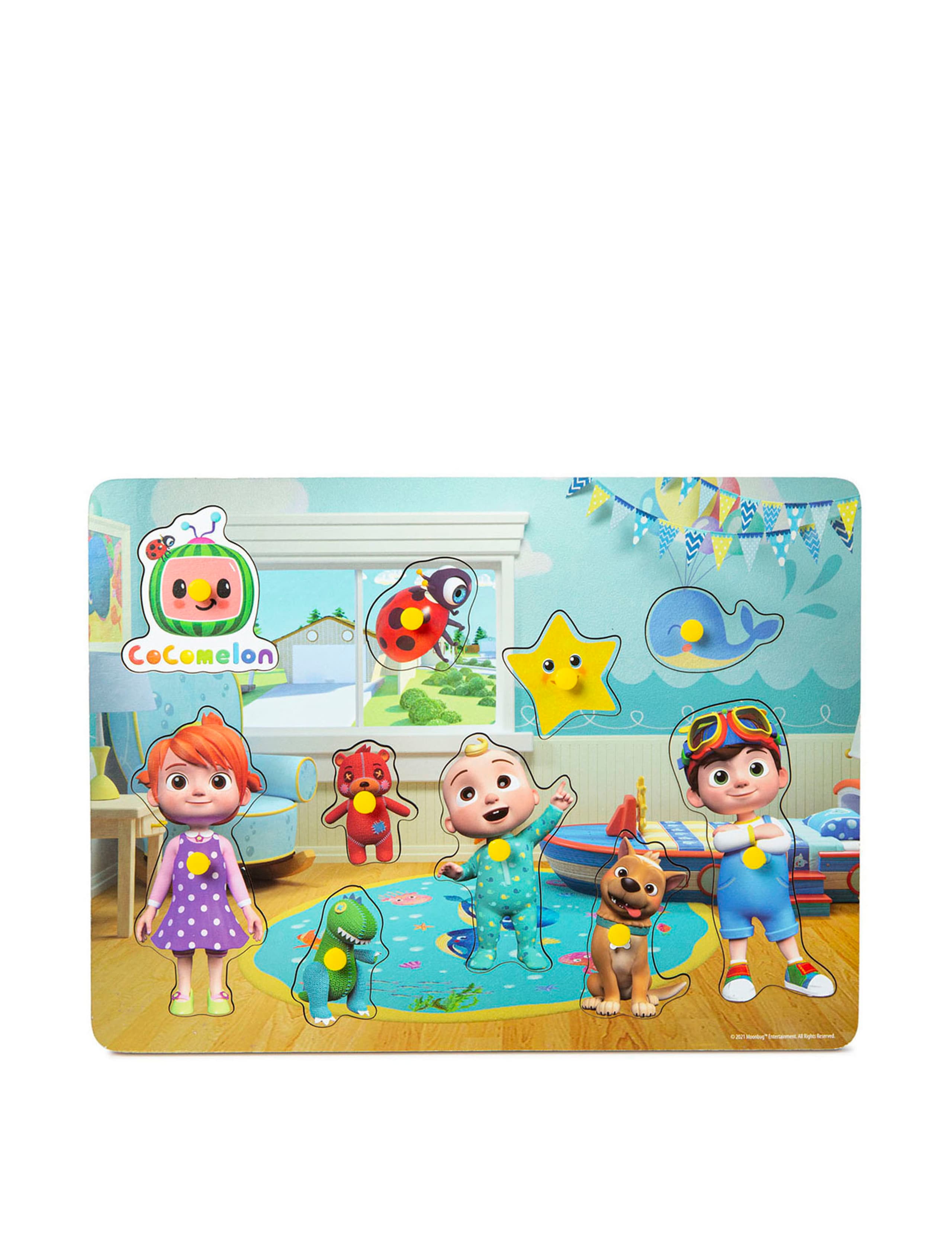 Character Peg Board Puzzle (18+ Mths)