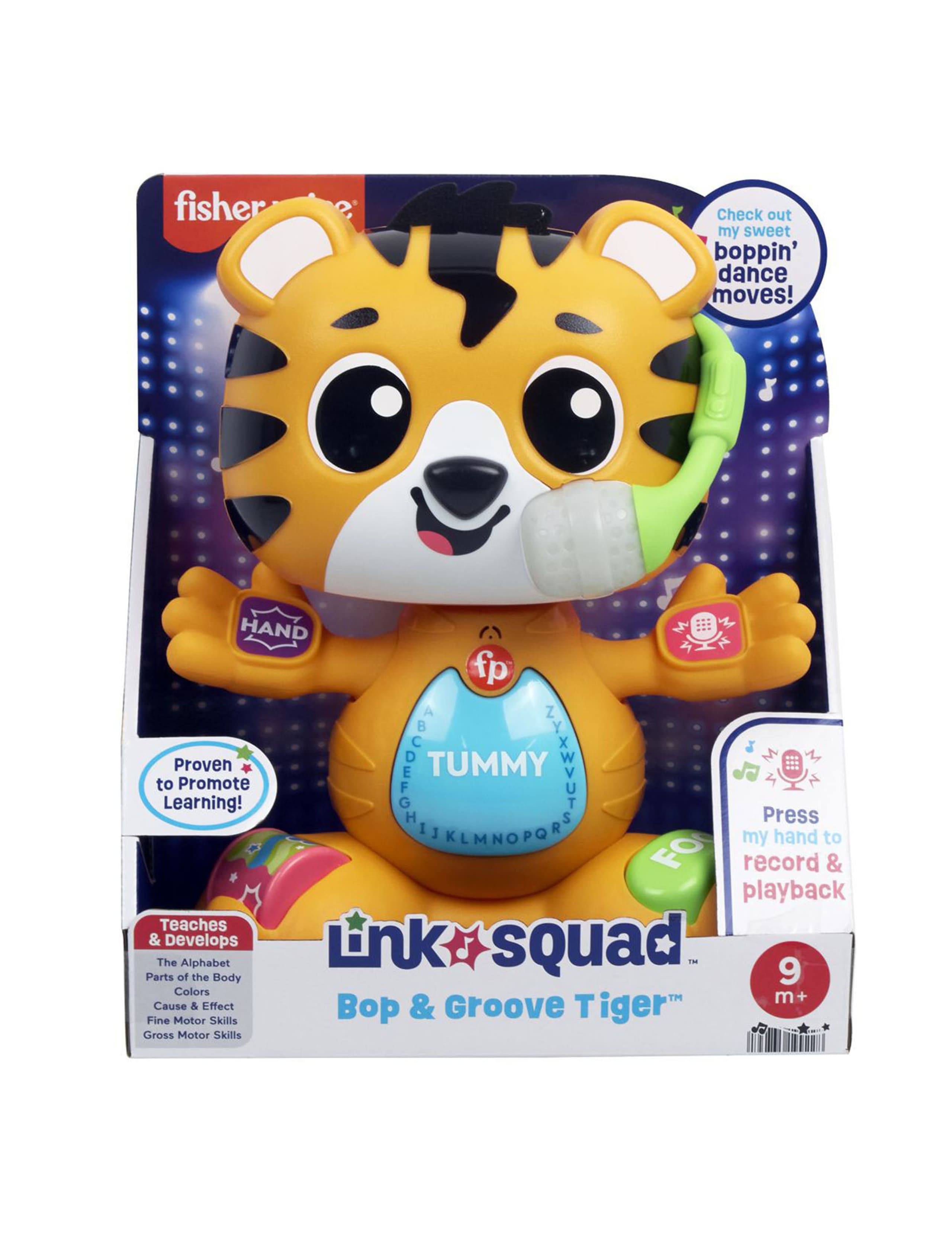 Tiger Musical Learning Toy (9+ Mths)