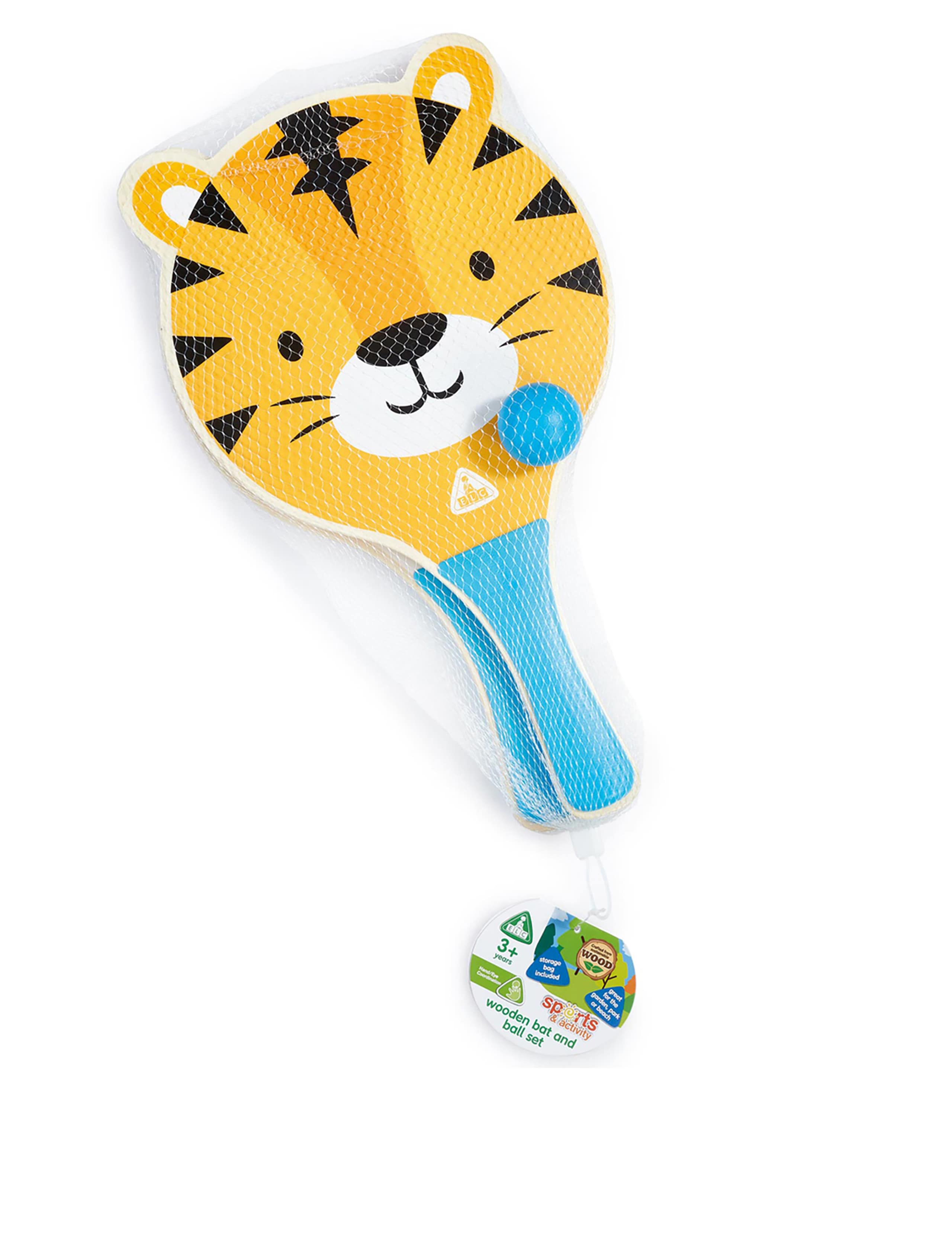 Wooden Bat And Ball Set (3+ Yrs)